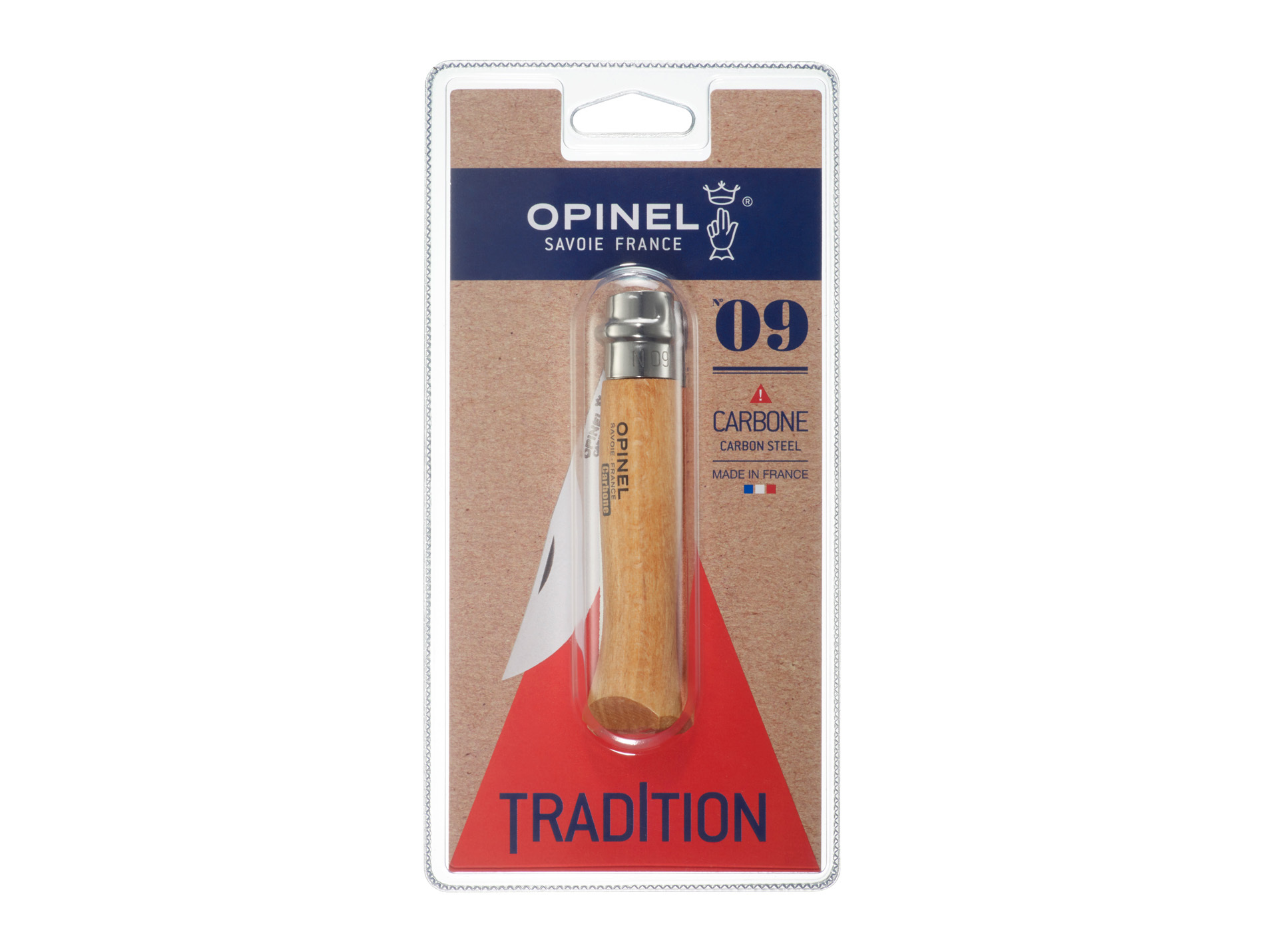 Couteau OPINEL n°9 carbone