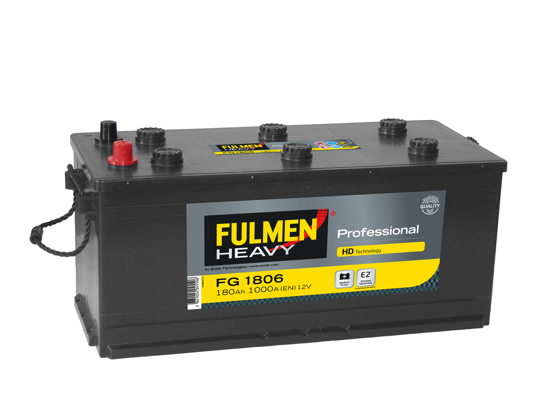 Batterie FULMEN FG1806 12V 180AH 1000A(EN)