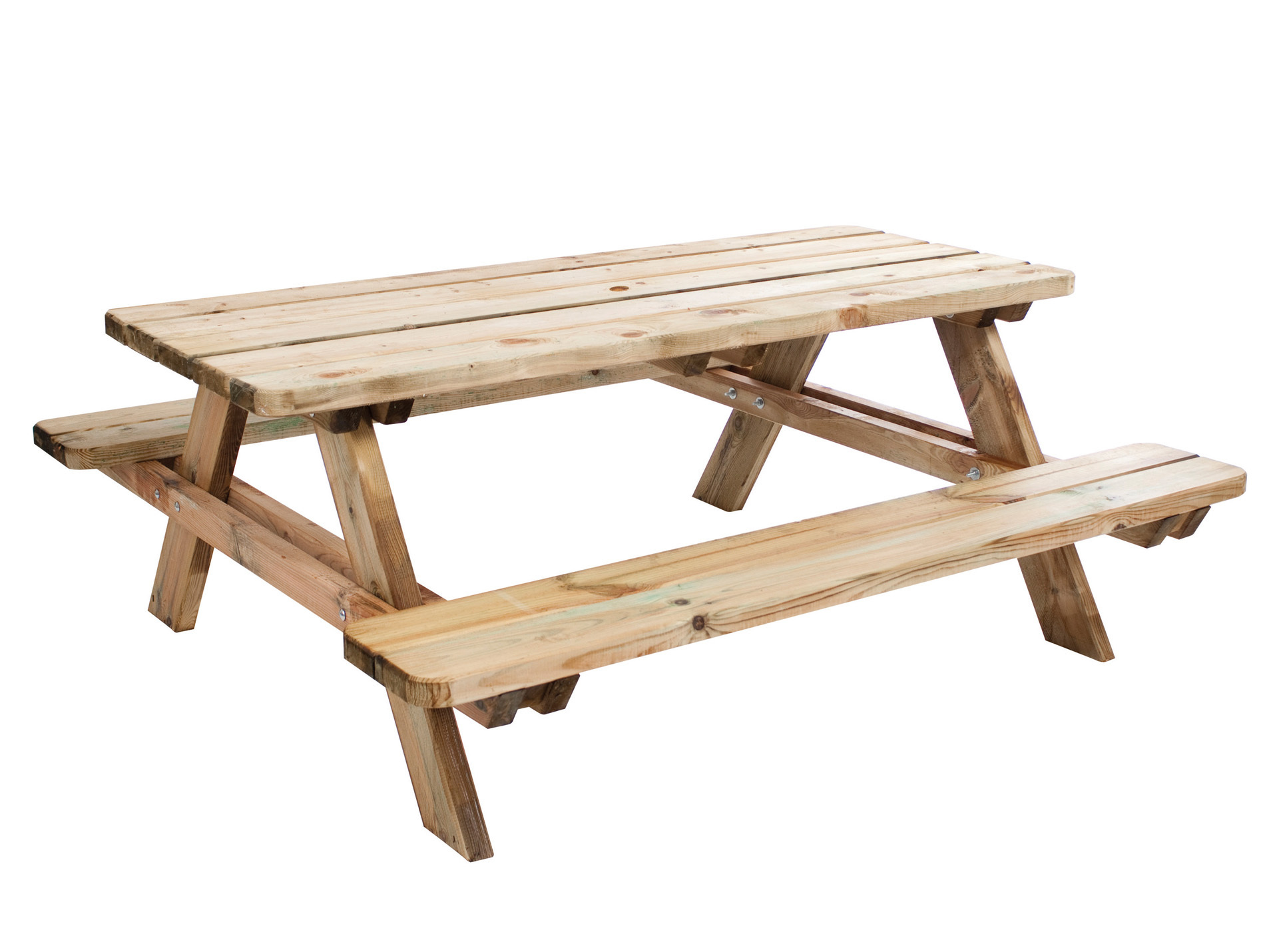 Table de pique-nique en bois Matisse 4/6 places