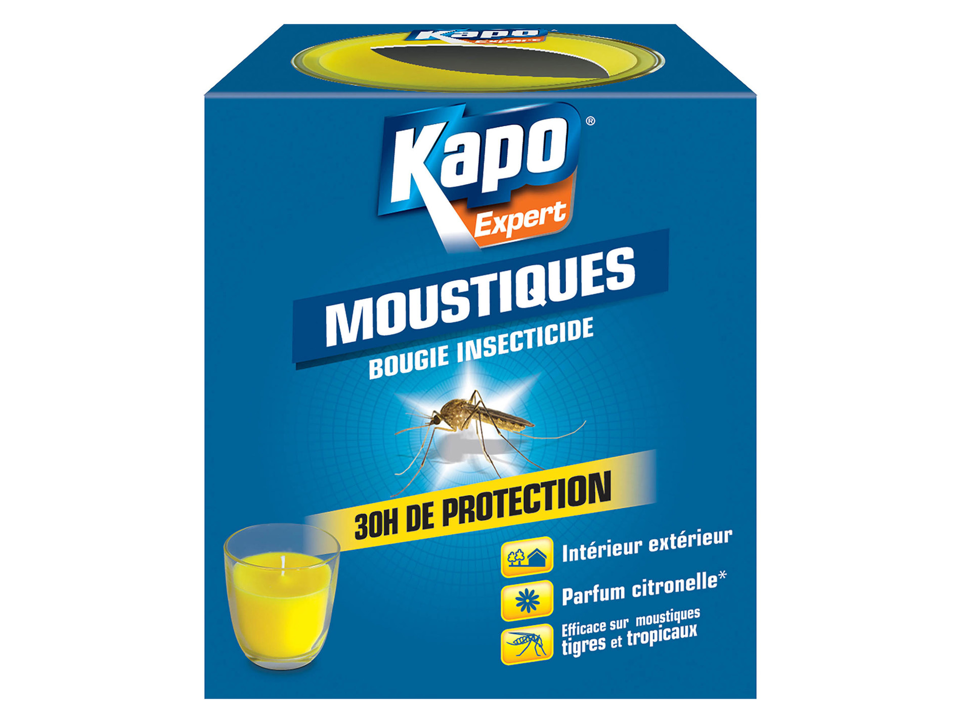 Bougie anti-moustiques 125g