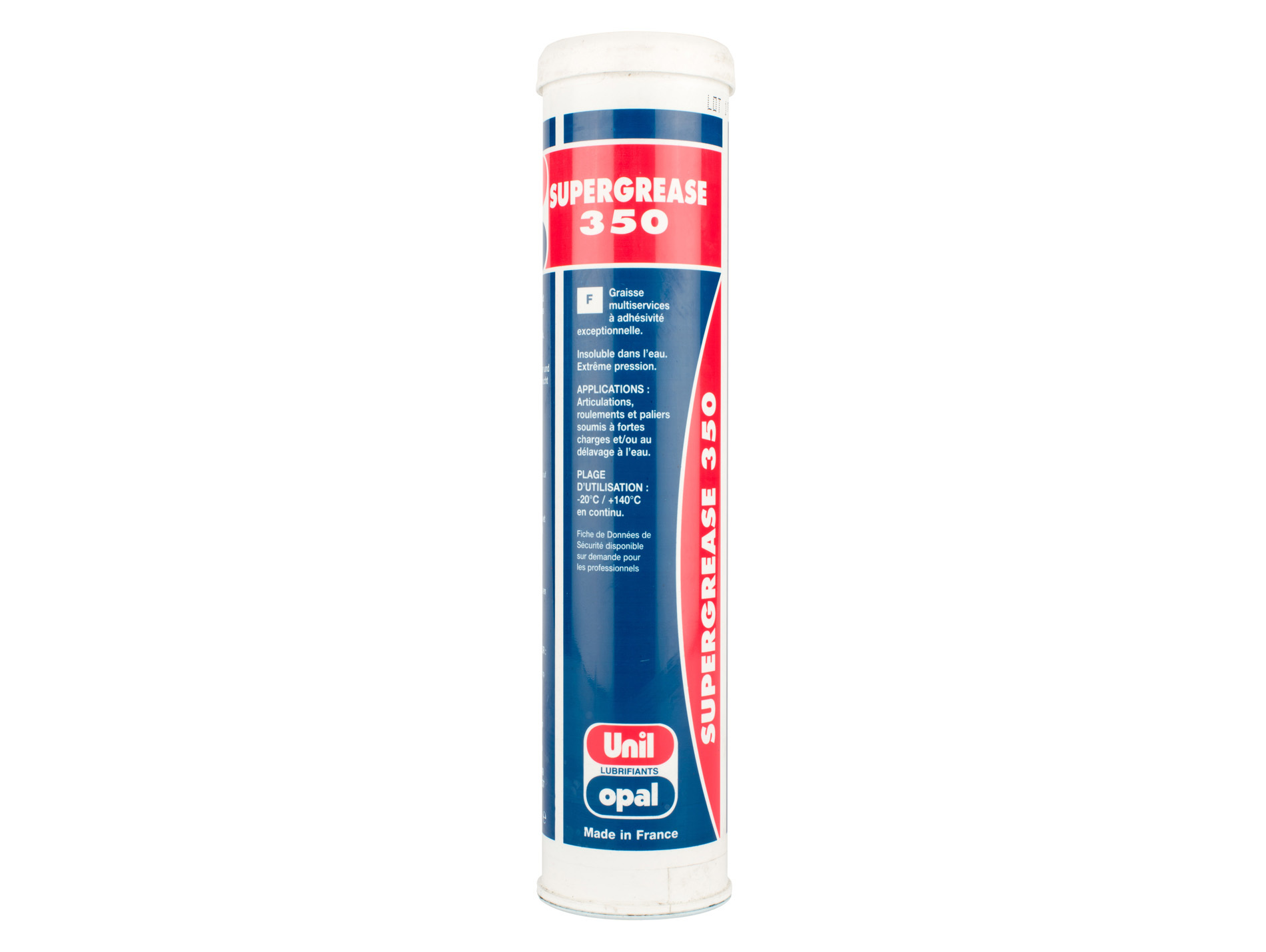 Graisse UNIL OPAL supergrease 350 cartouche 400g