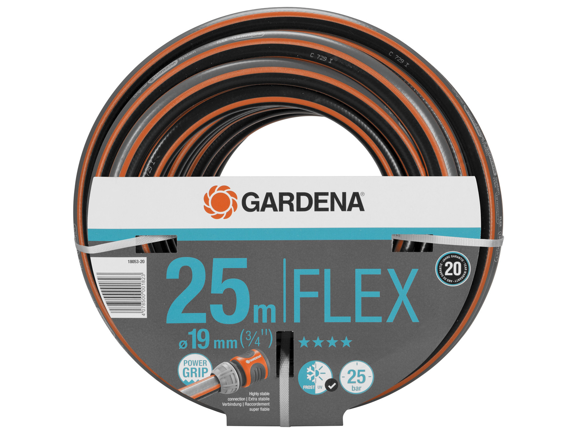 Tuyau Comfort Flex Ø19mm 25M GARDENA