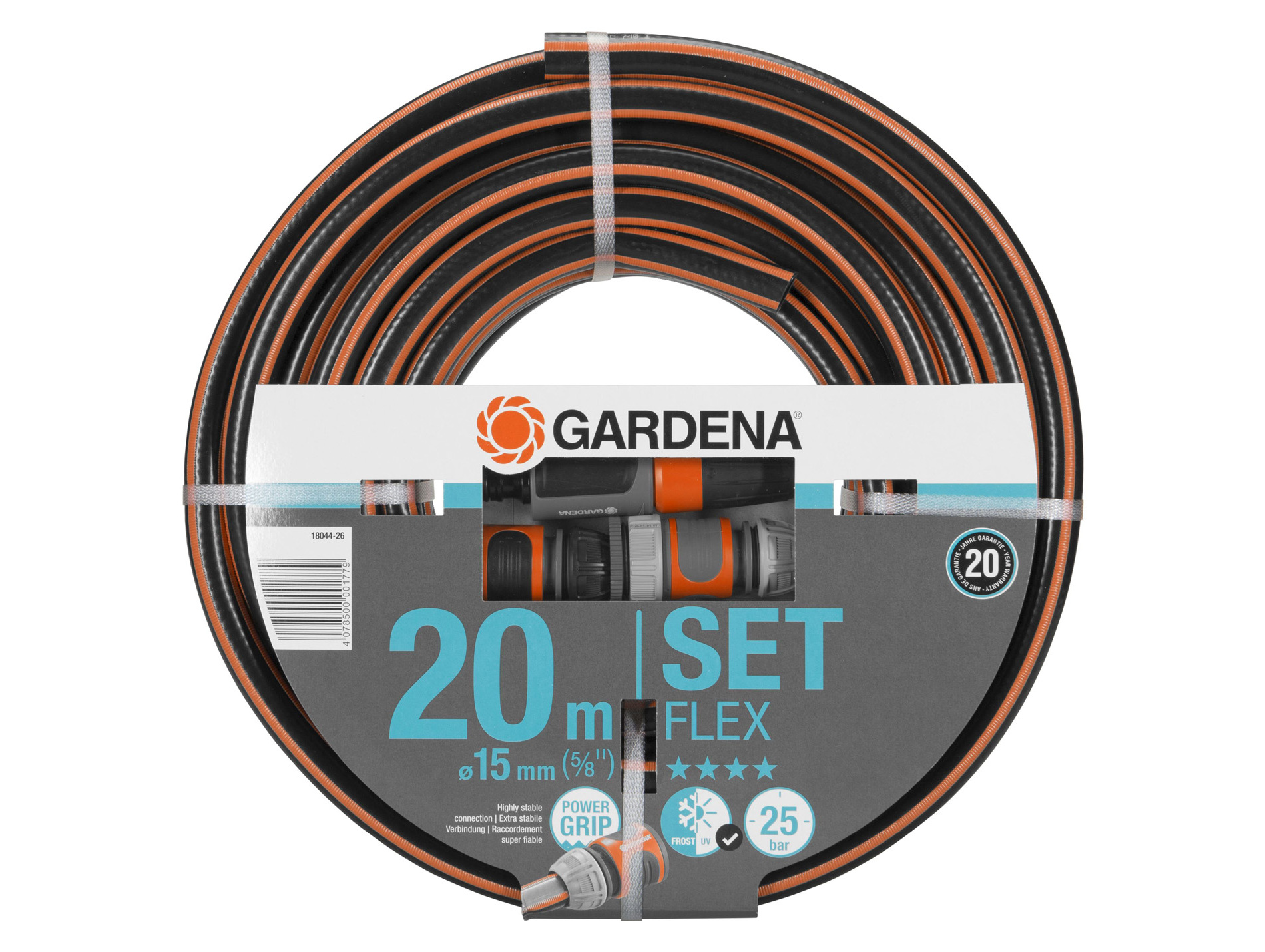 Kit Tuyau Flex Ø15 20M GARDENA