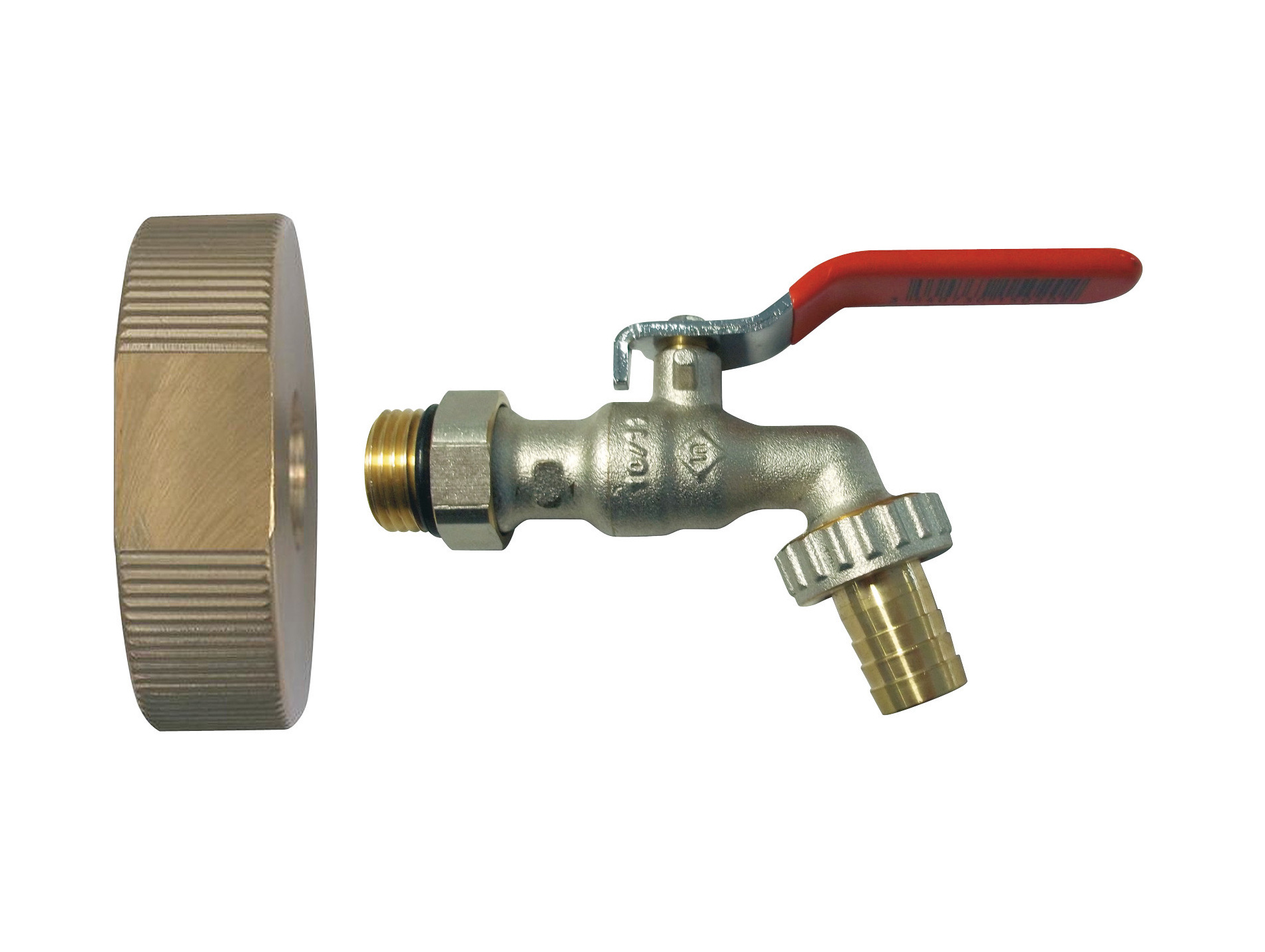 Kit raccordement récupérateur eau Pluie 1000L orientable