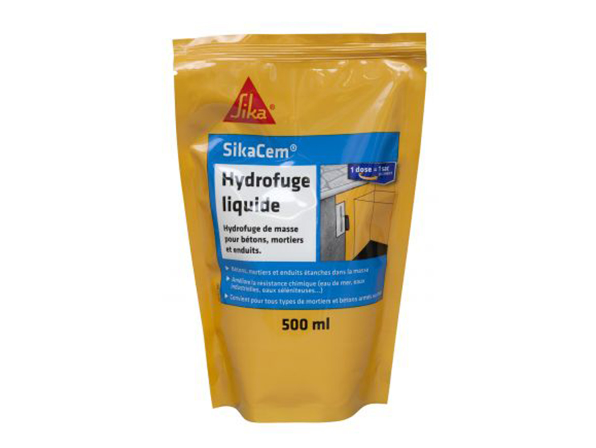 Adjuvant Sikacim Imperméable 500ml