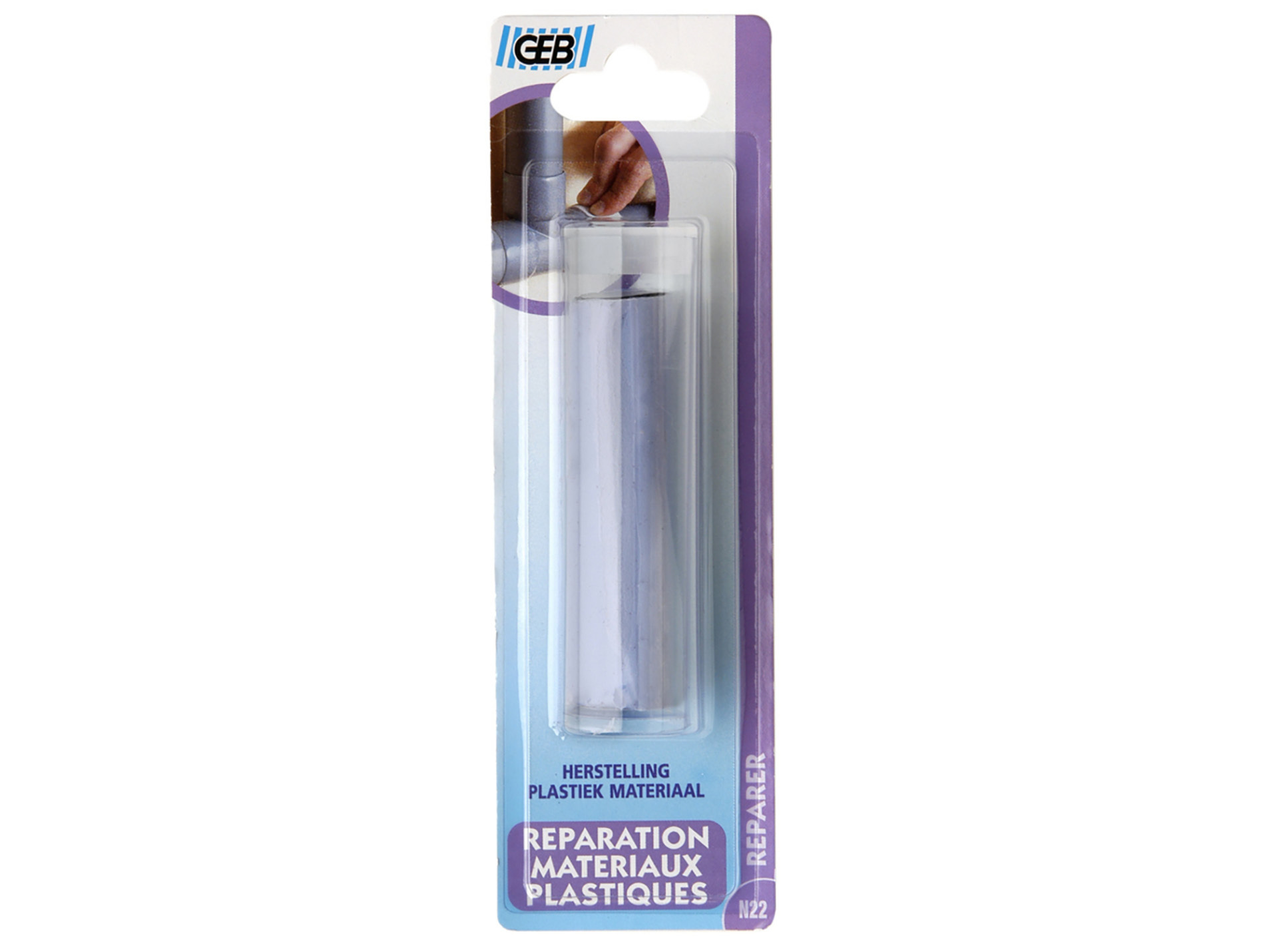 Mastic Epoxy spécial réparation plastique GEB 82mm