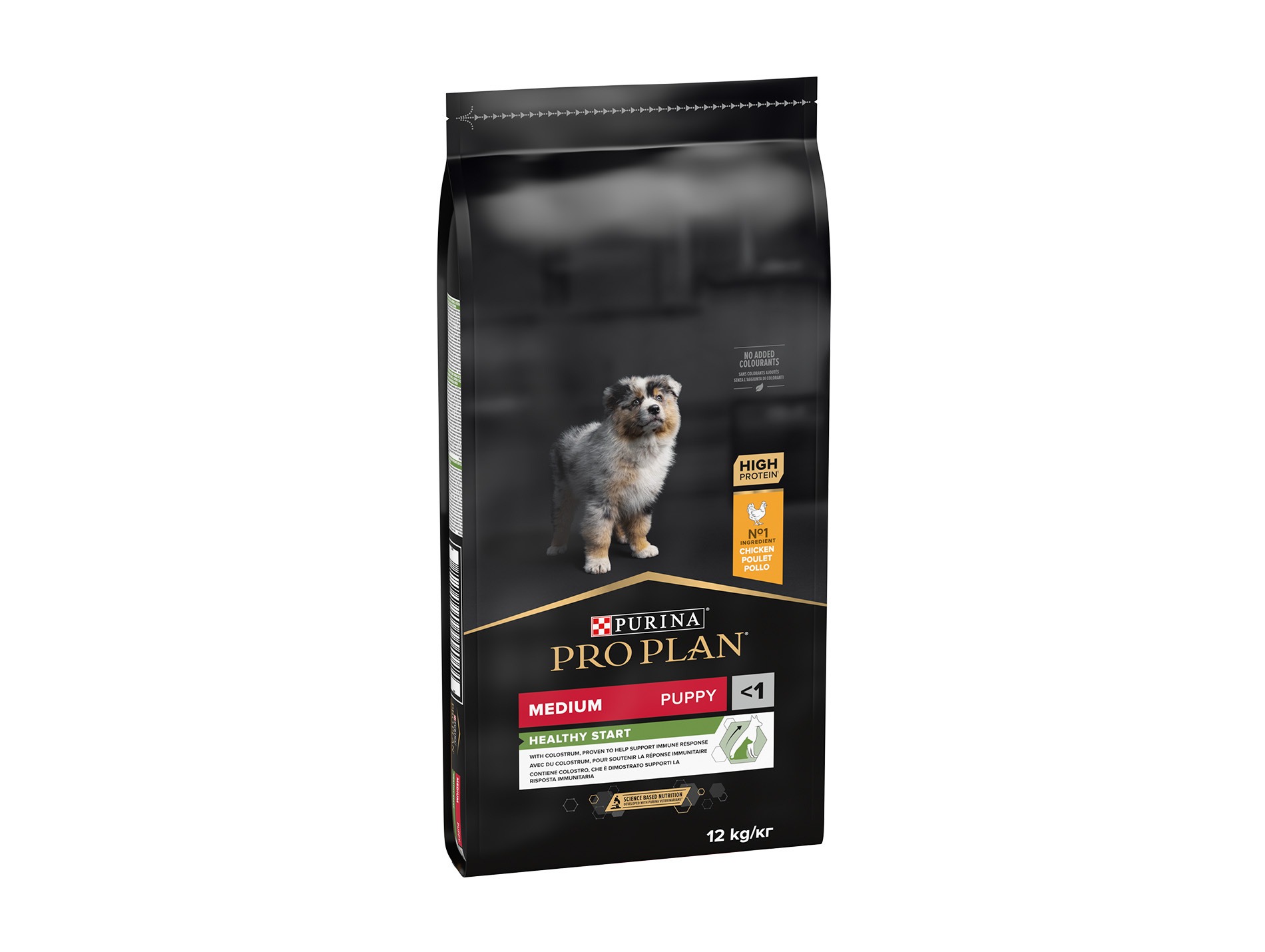 Croquettes chiot medium PROPLAN poulet 12kg