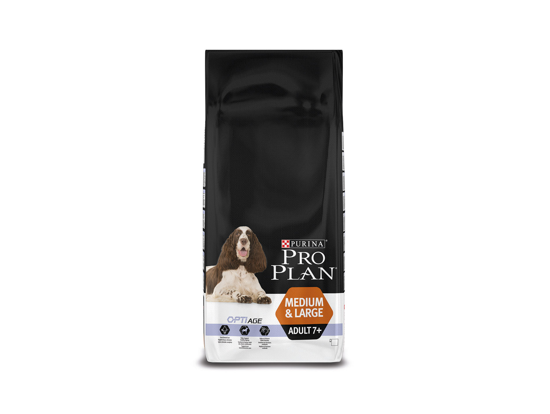 Croquettes chien medium adulte +7ans PROPLAN poulet 14kg