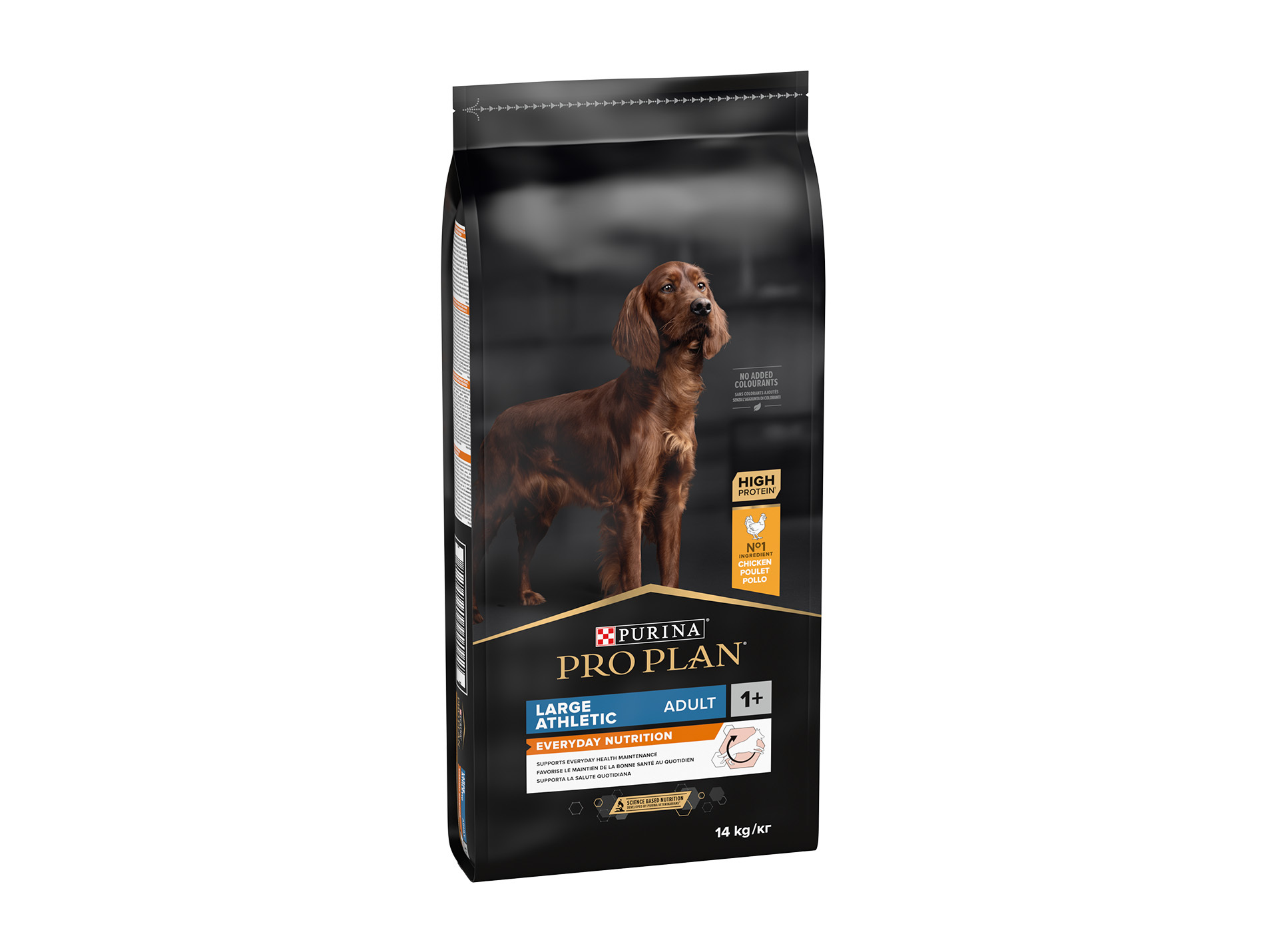 Croquettes chien adulte actif PROPLAN 14kg