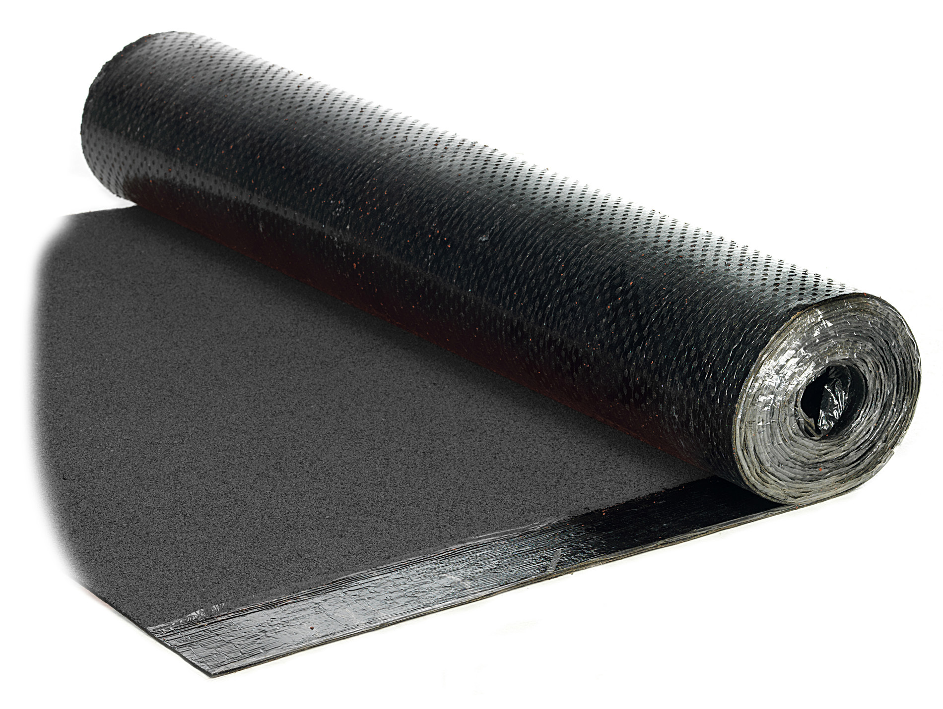 Feutre de toiture polyester granulé noir 7,51x1m ép 3,7mm