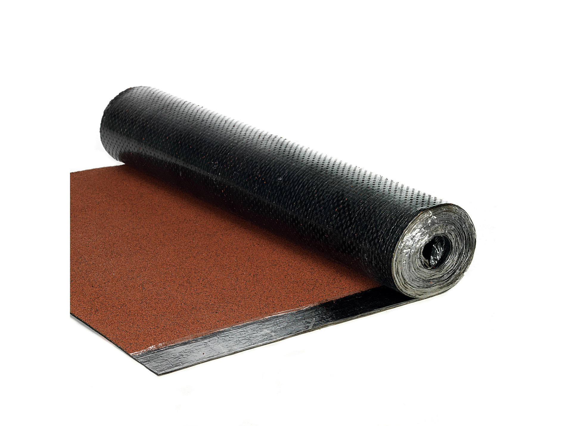 Feutre de toiture polyester granulé rouge 7,51x1m ép 3,7mm