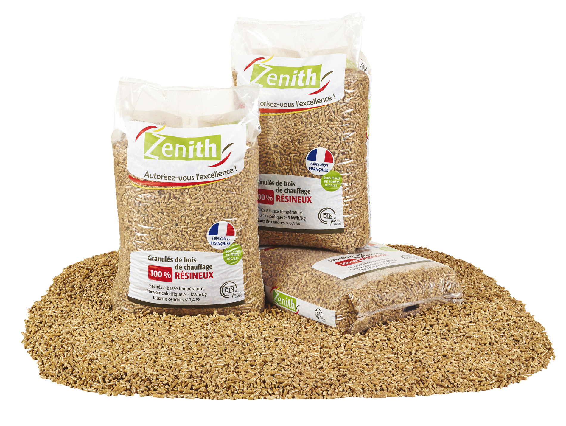 Pellets granulés de bois Piveteau 15kg