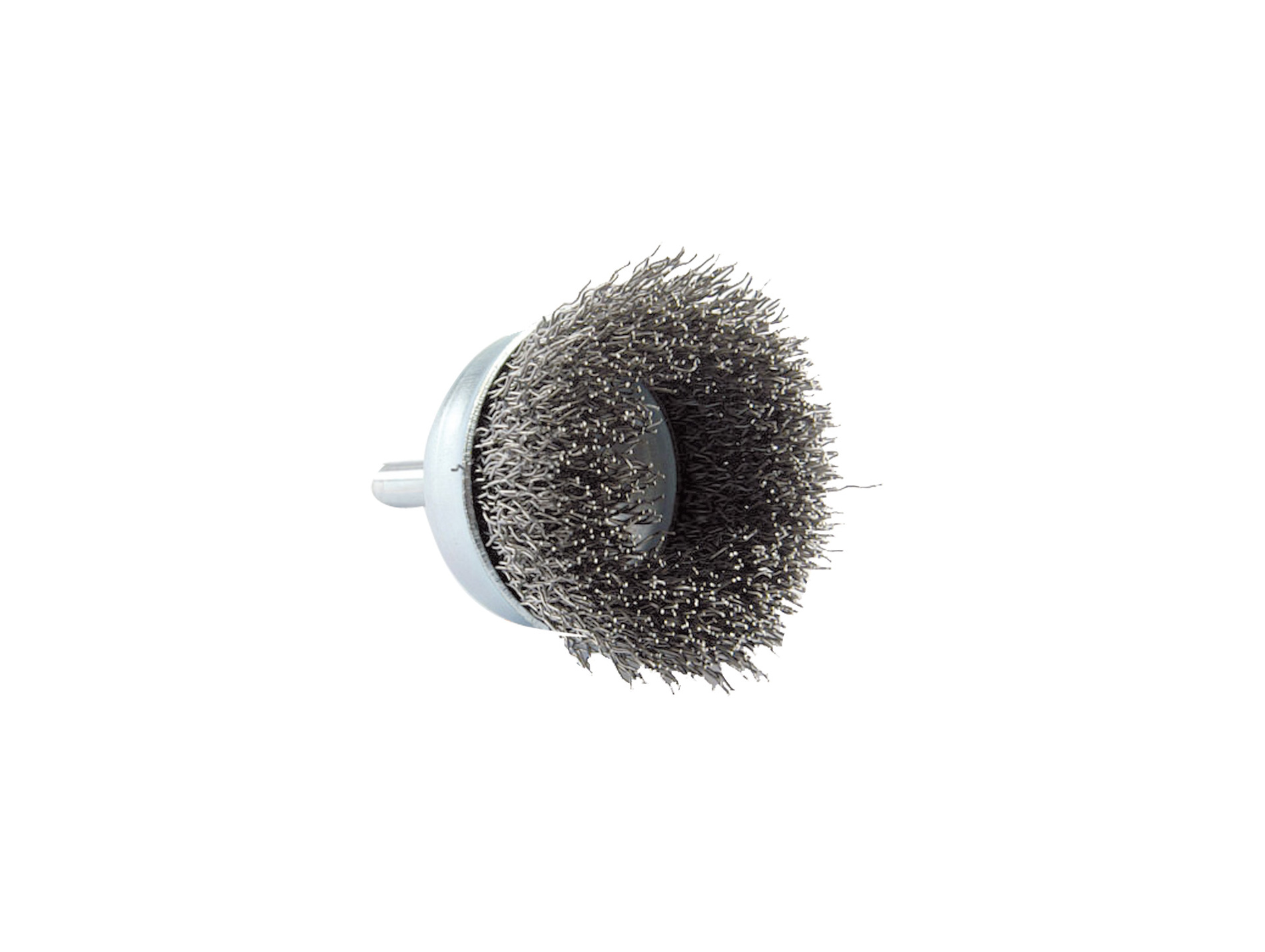 Brosse coupe fil acier ondulé perceuse Ø50