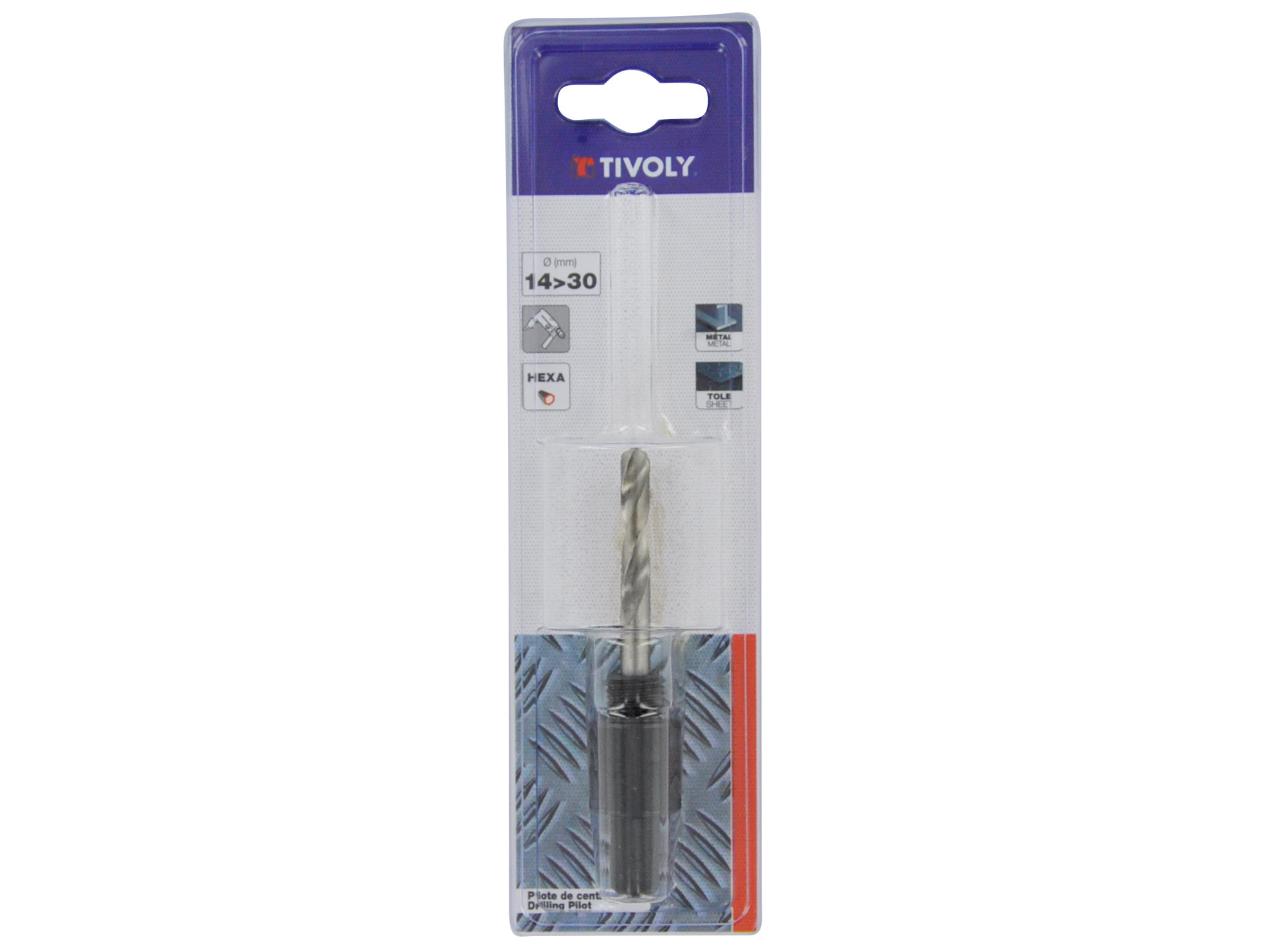 Arbre pilot BIM Hexa Ø9.5