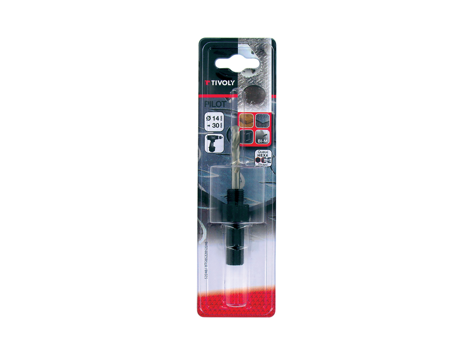 Arbre pilot BIM Hexa Ø11 + foret
