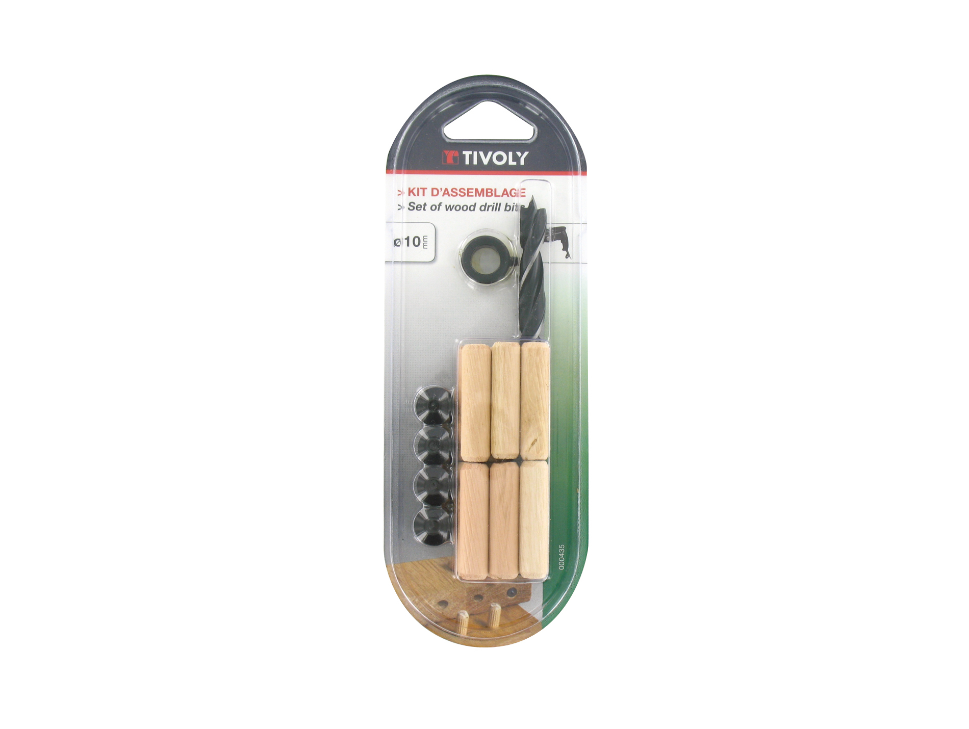 Kit d'assemblage par tourillons Ø 6