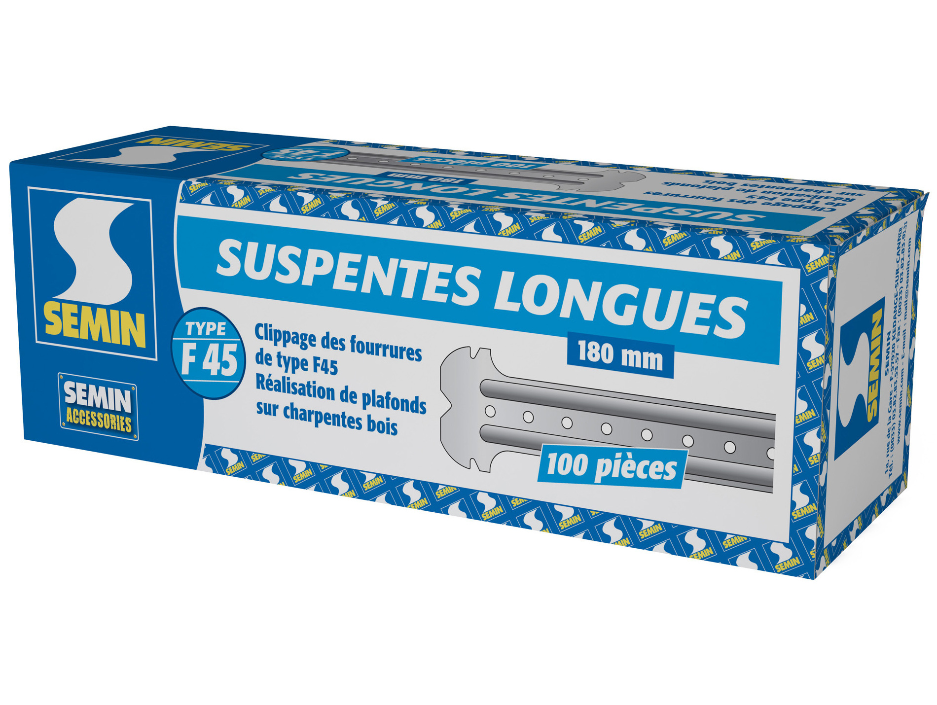 Suspente longue 180 - 45mm X100