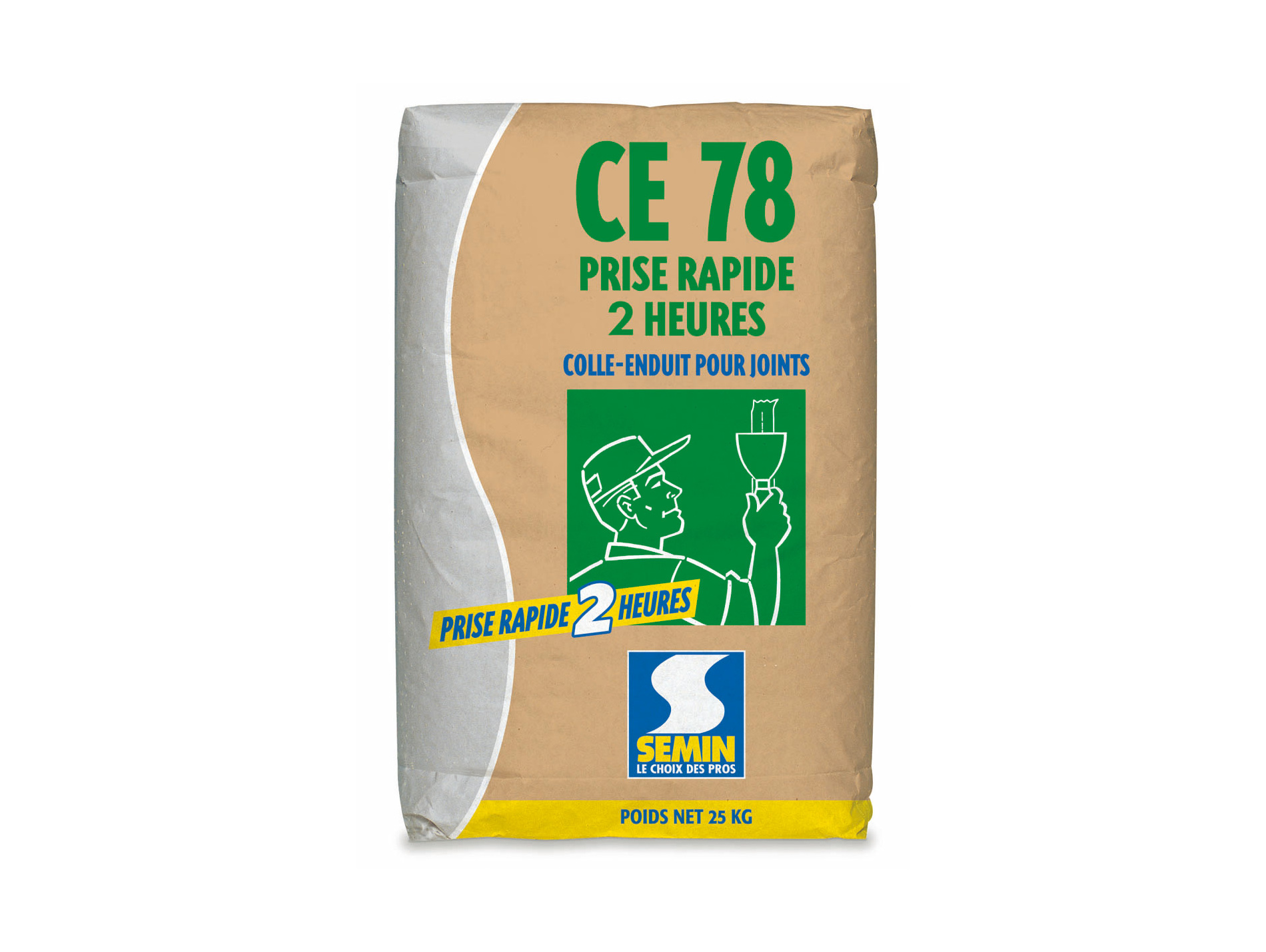 Colle-enduit CE 78 2h 25kg