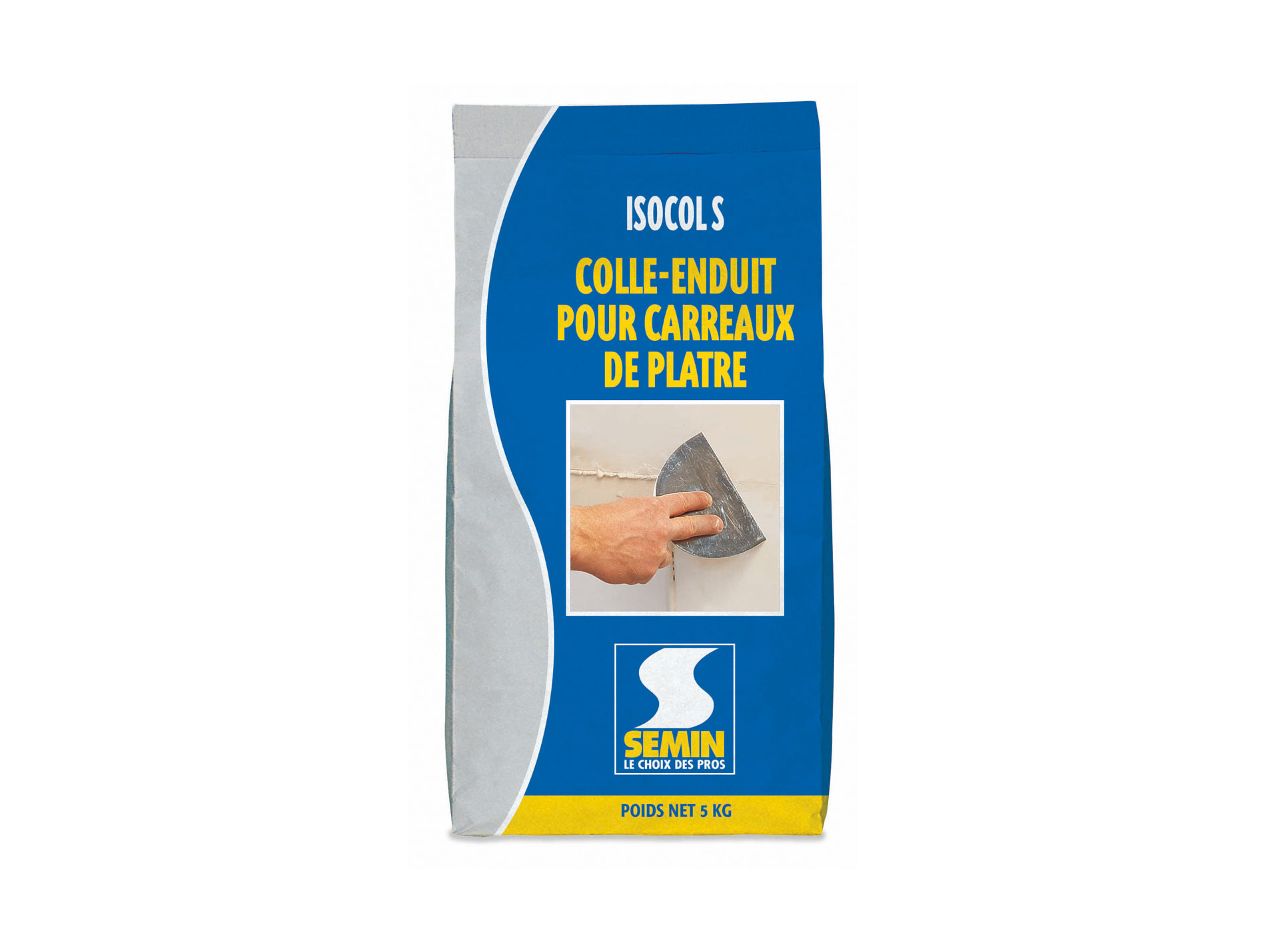 Colle enduit SEMIN Isocol super 5kg