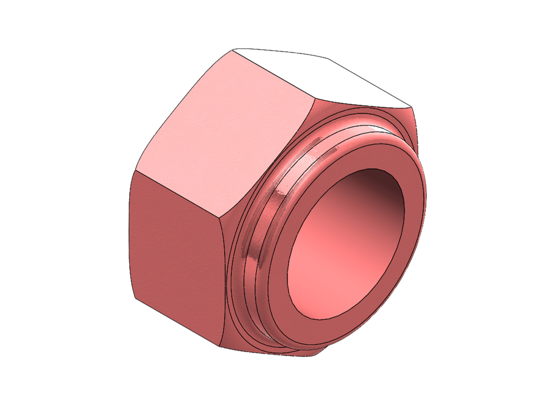 Ecrou frein 16mm