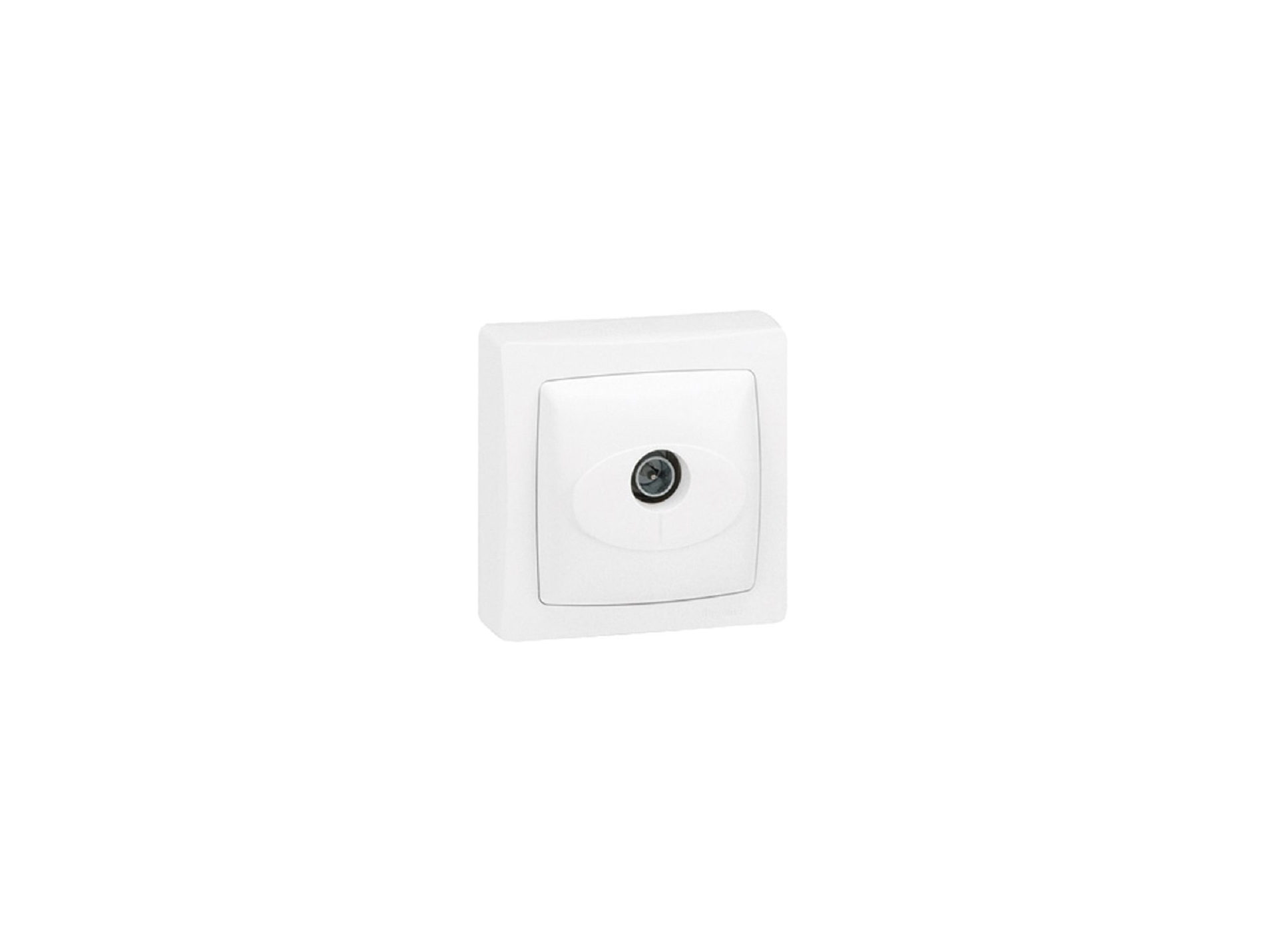 Prise TV simple saillie LEGRAND blanc