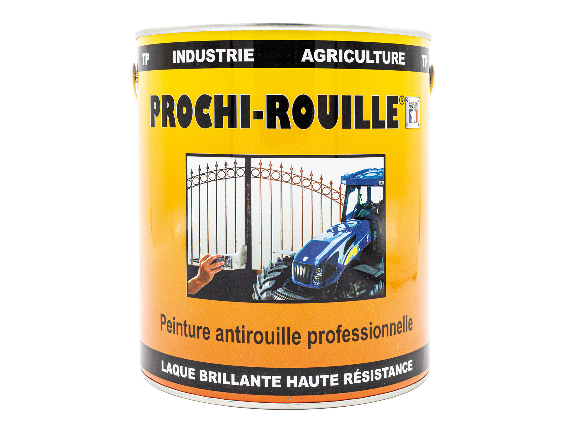 Peinture antirouille PROCHIROUILLE noir satiné 6009 2,5L
