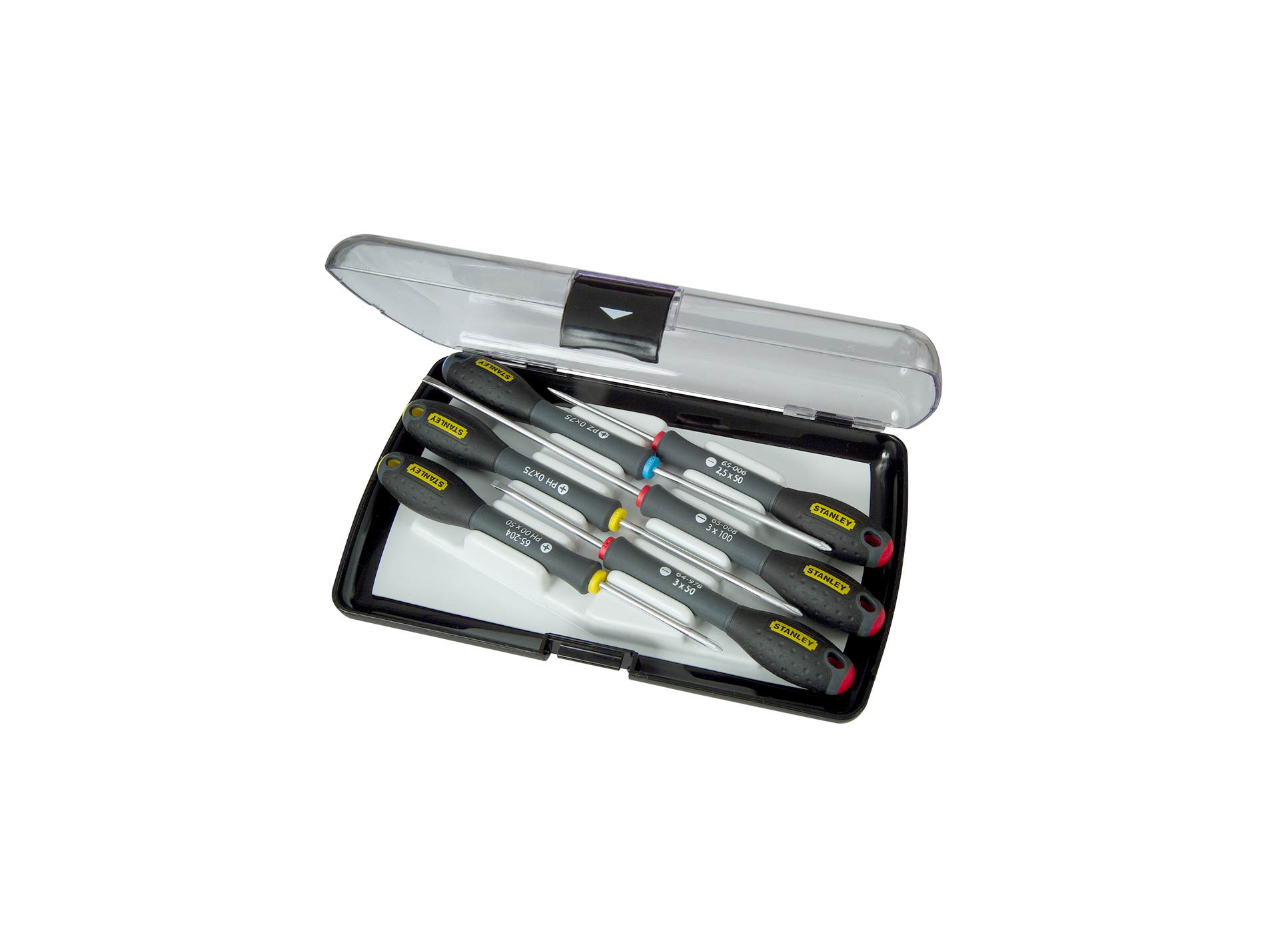 Jeu 6 tournevis de précision STANLEY Fatmax