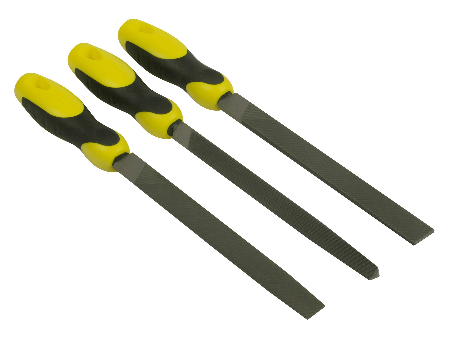 Limes mi-douces STANLEY 200mm x3