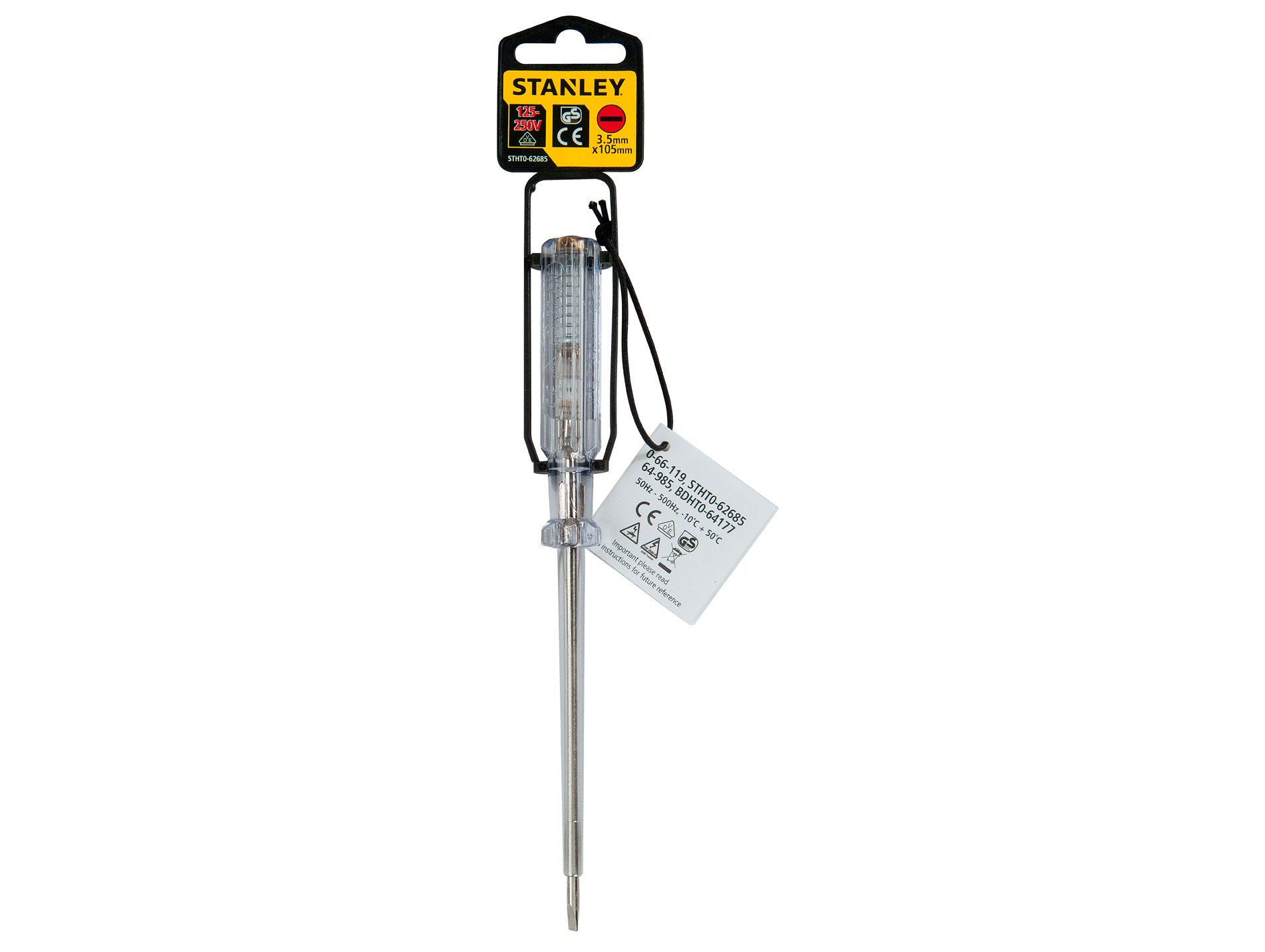Tournevis électricien testeur basse tension 105mm STANLEY