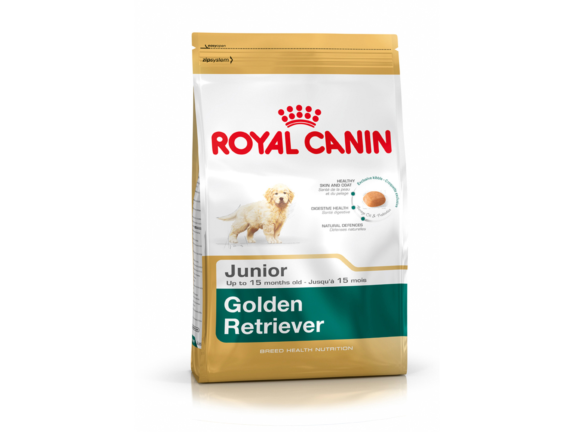 Croquette chien golden retriever junior 12kg ROYAL CANIN