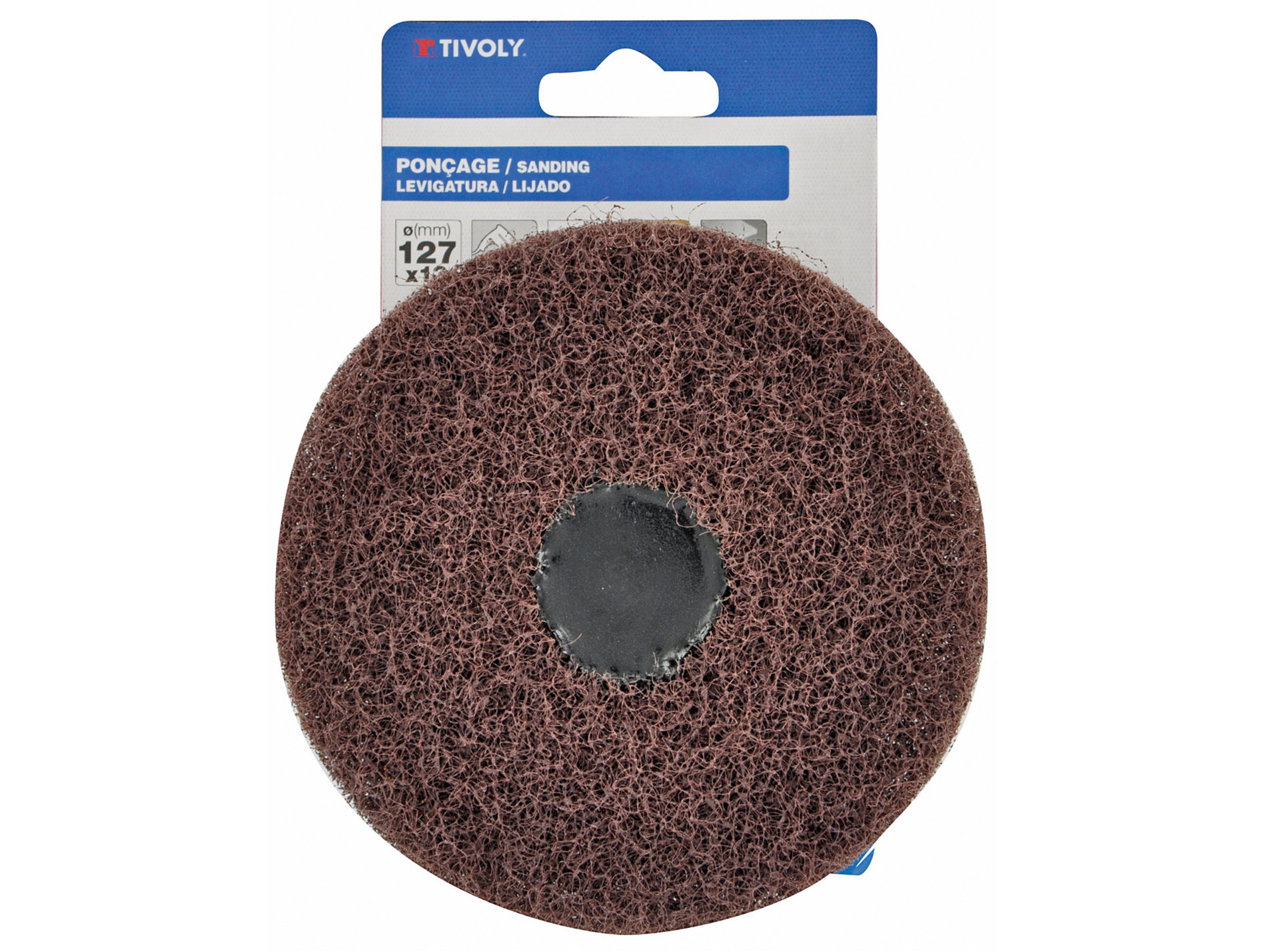 Roue mousse abrasive grain 80