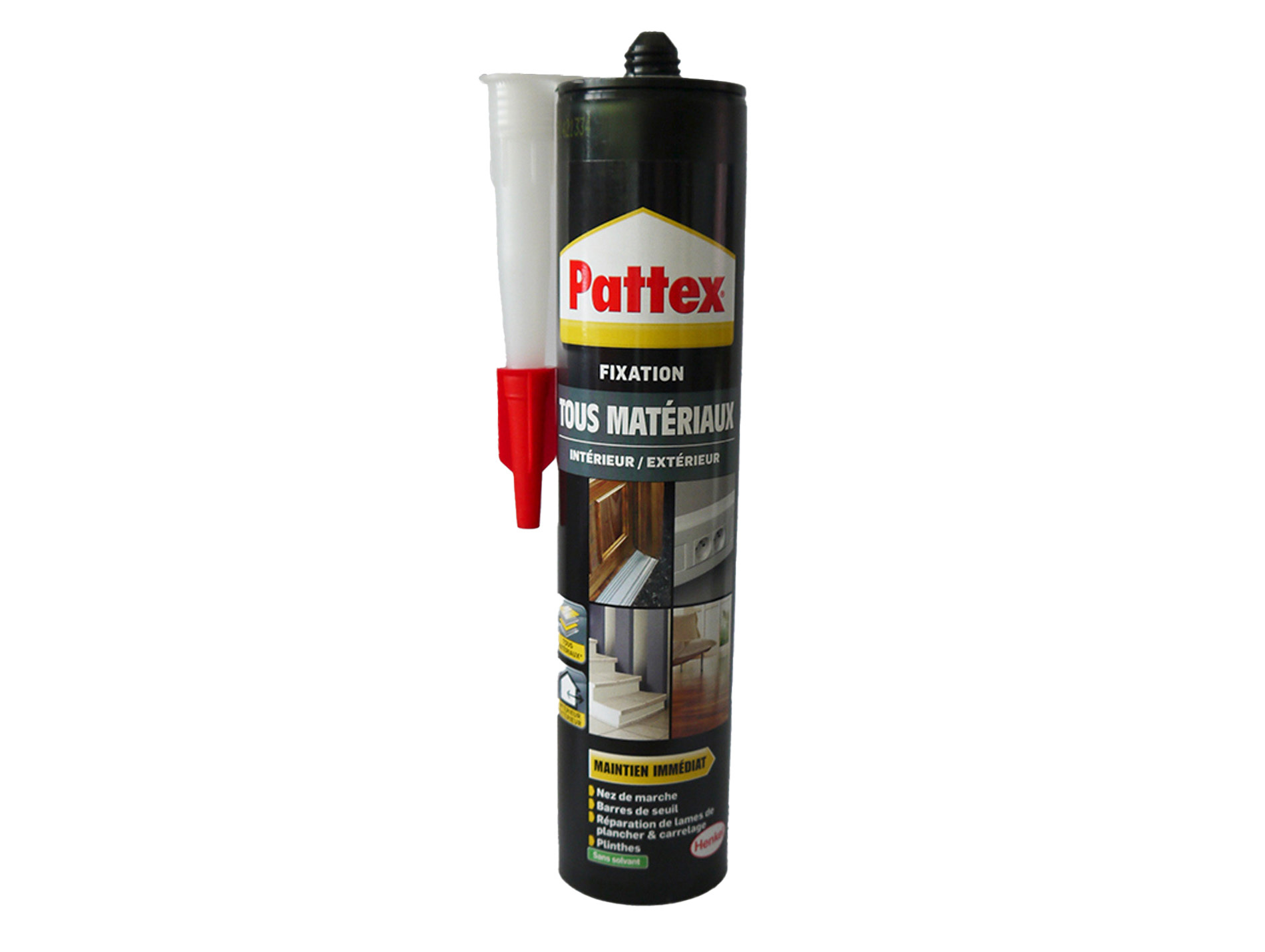 Colle HENKEL tous matériaux blanc 450g