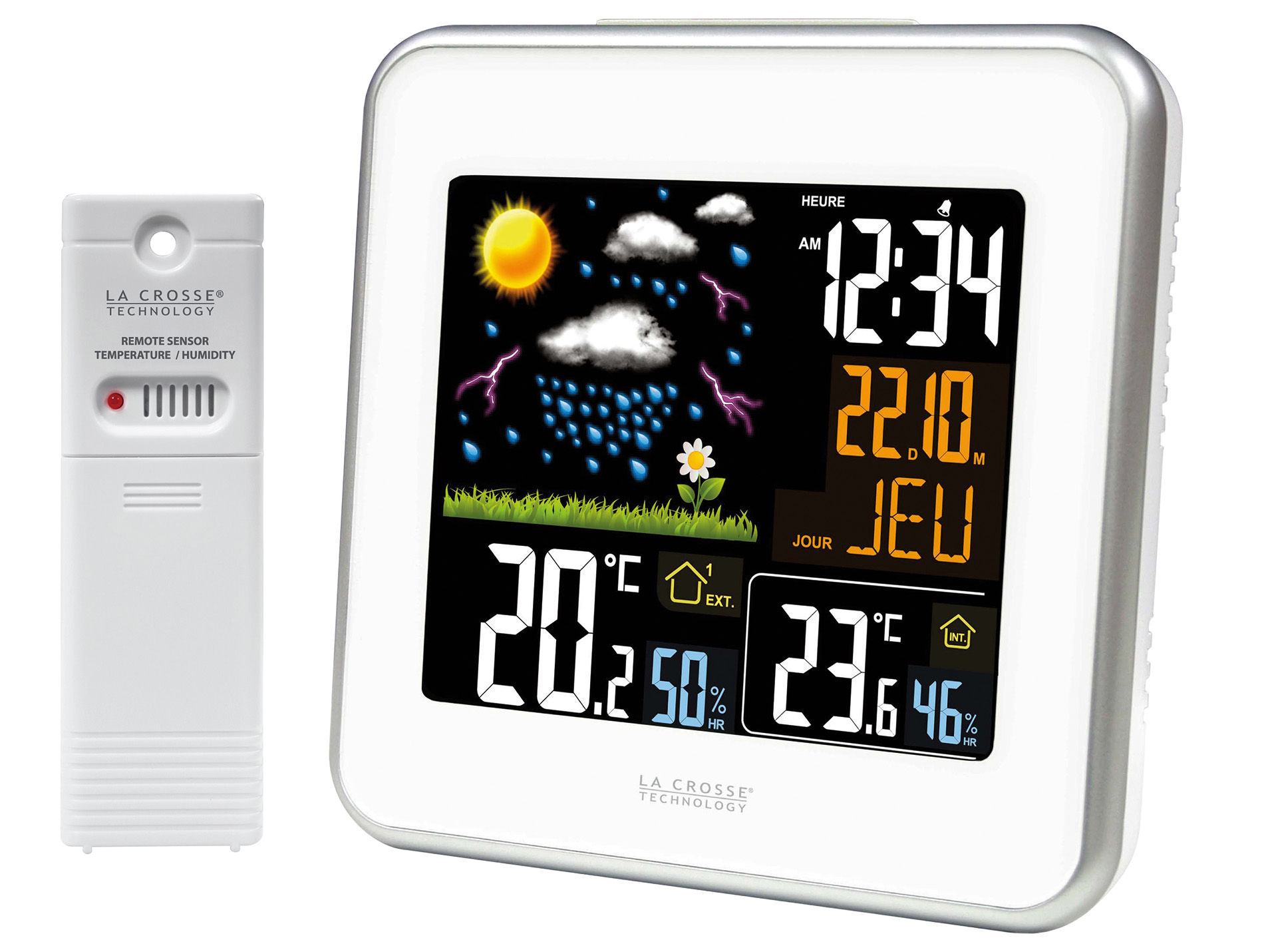 Station météo écran LCD coloré