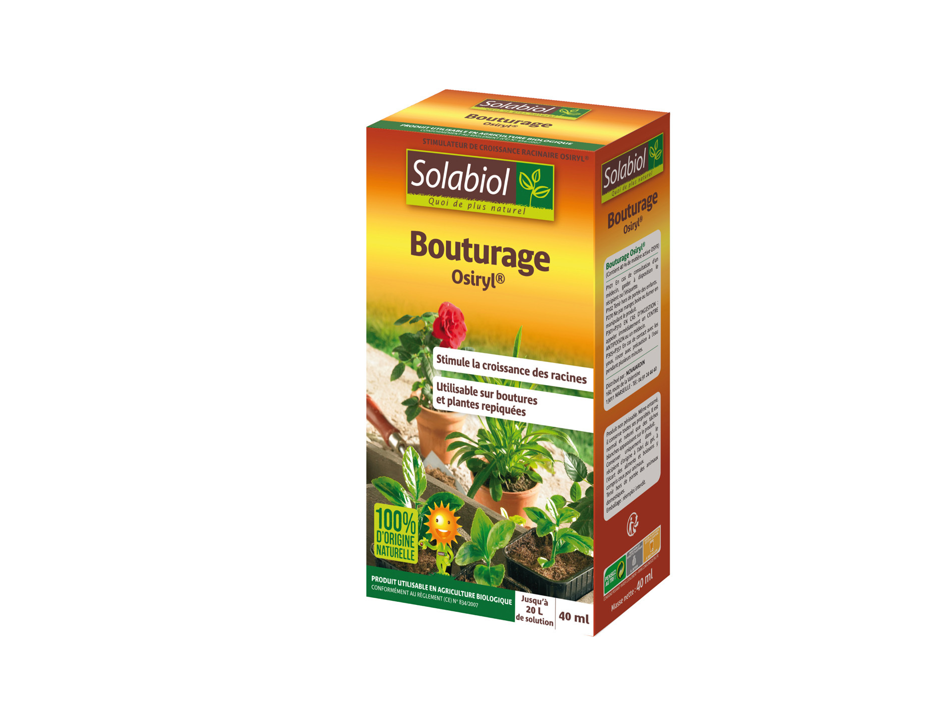 Bouturage naturel SOLABIOL Osiryl® 40ml