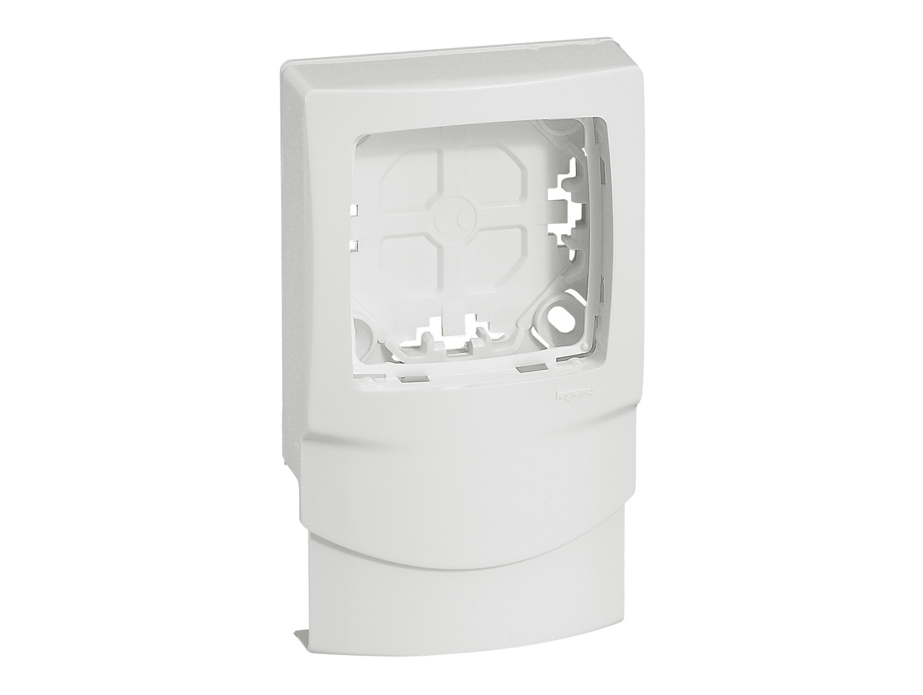 Cadre 1 poste pour moulure 12.5mm