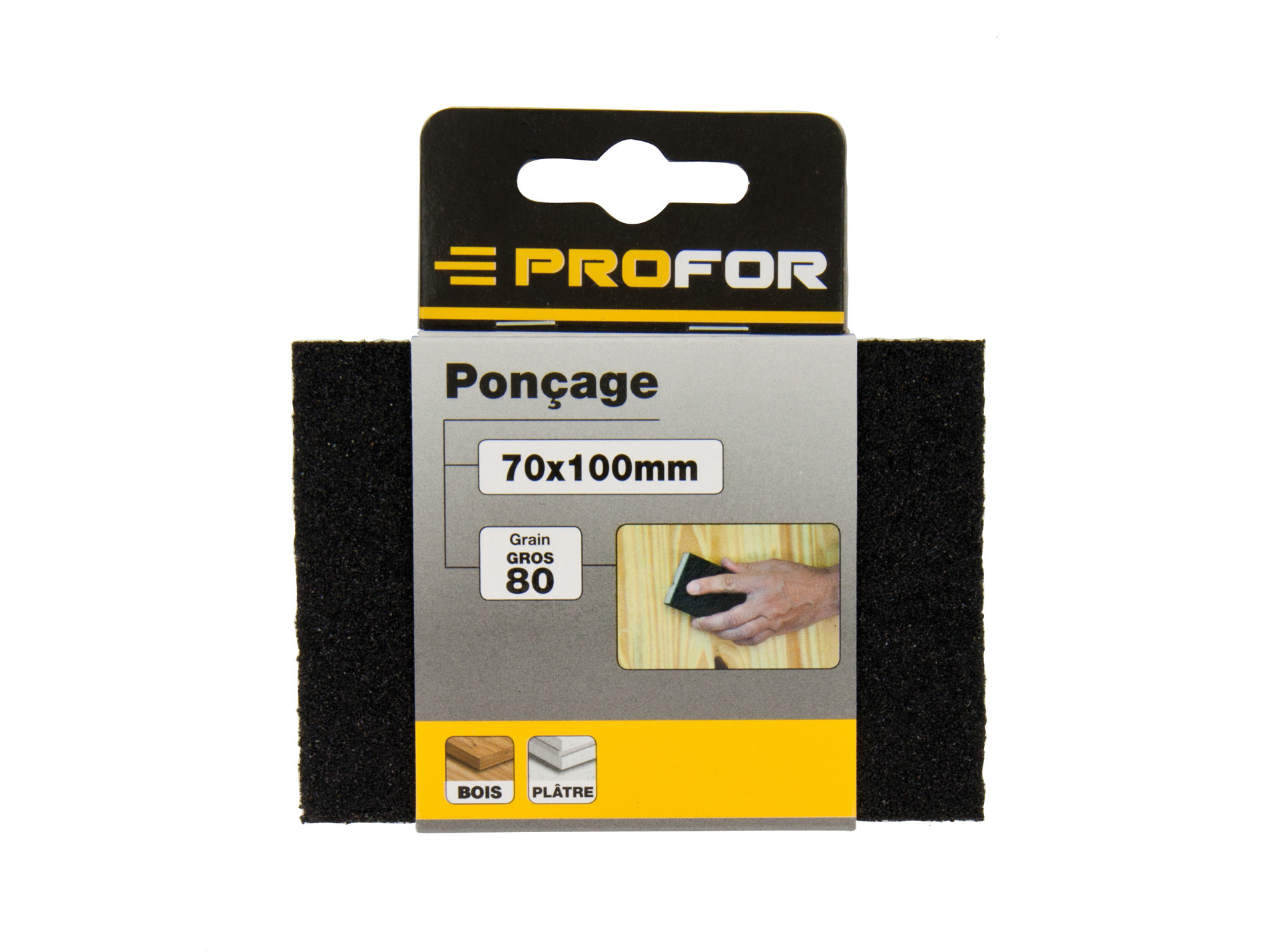 Eponge abrasive grain 80