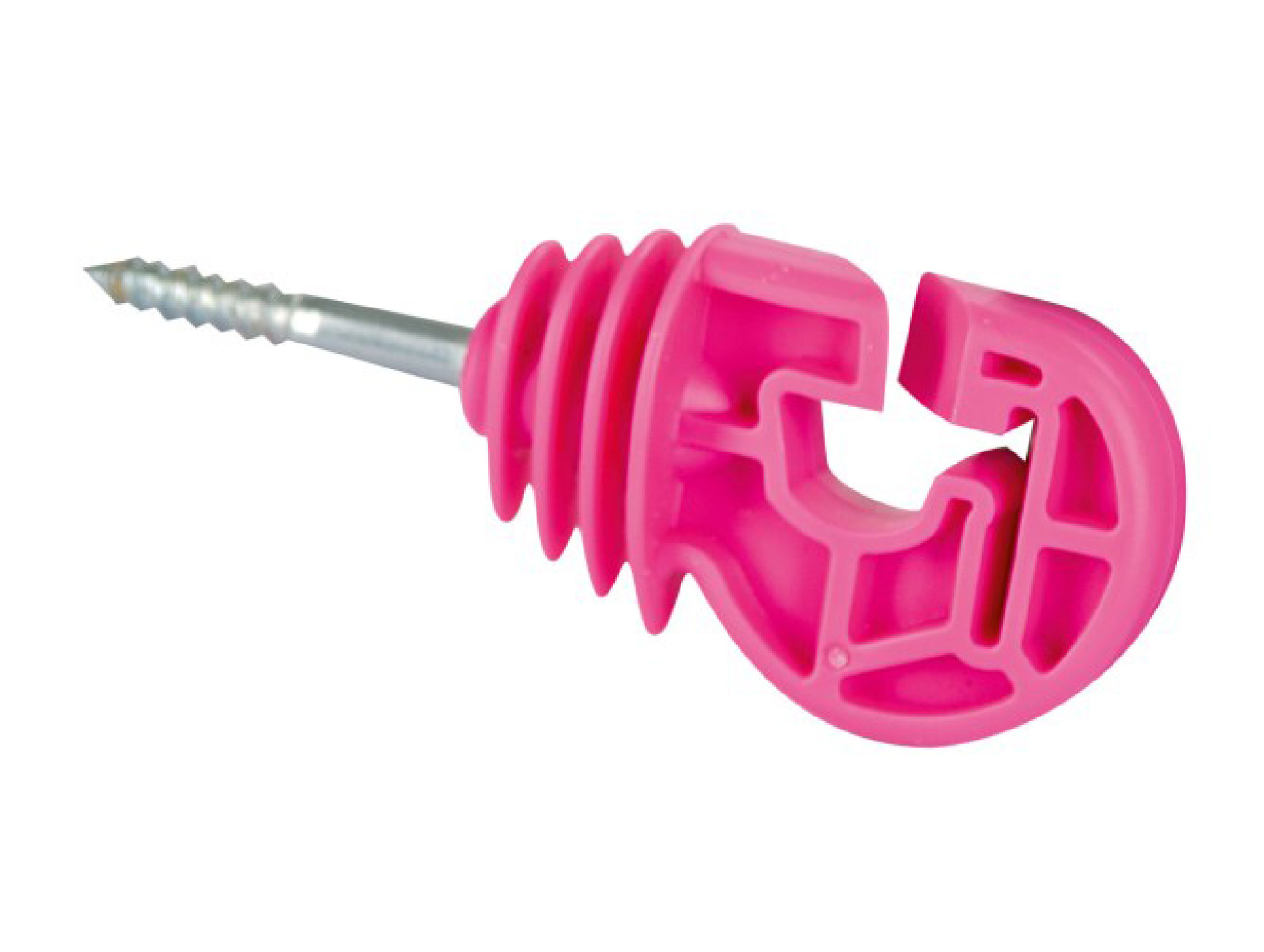 Isolateur annulaire rose  KERBL x20 avec vis Kombi