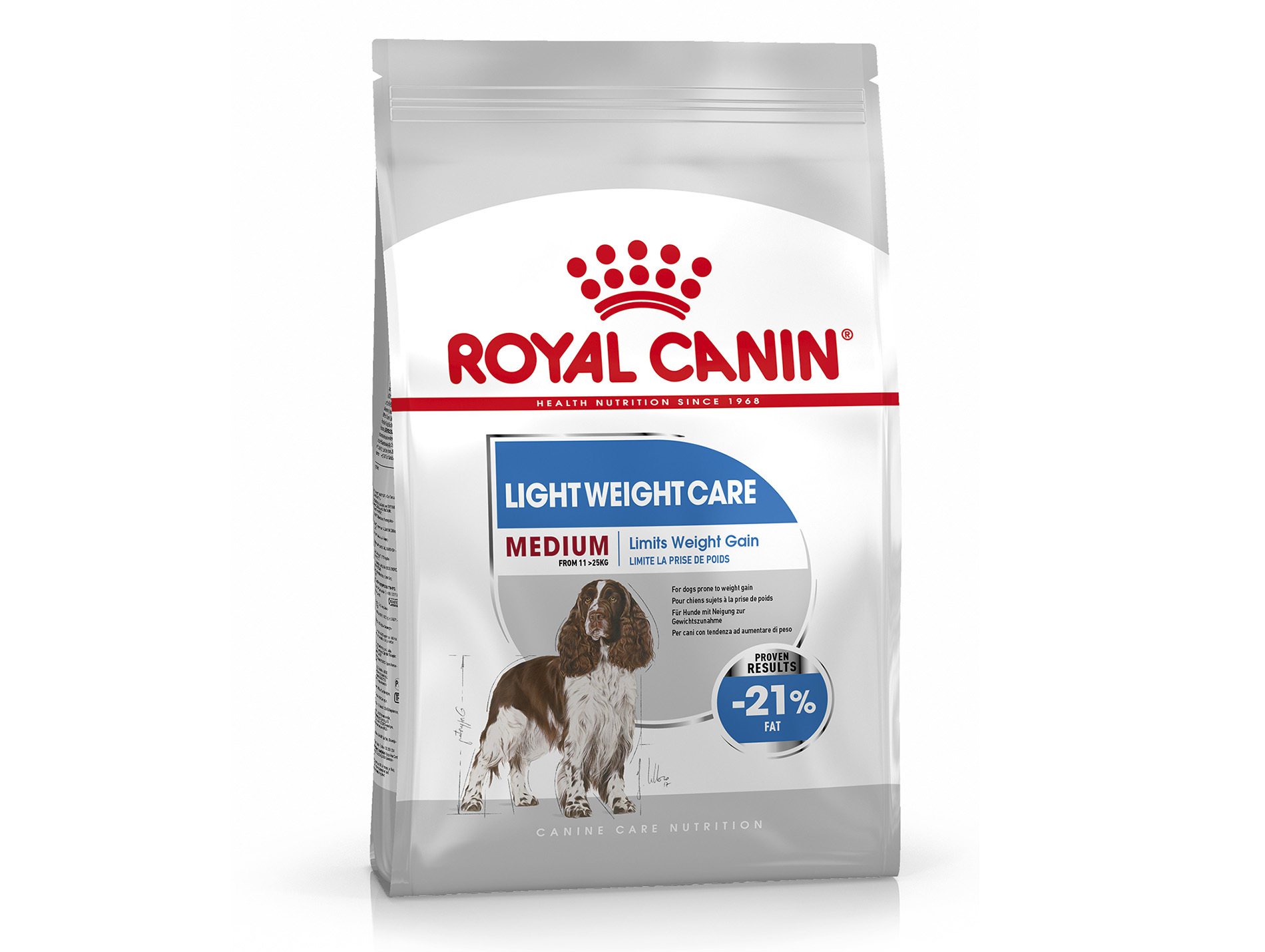 Croquettes chien moyen Light Weight Care ROYAL CANIN 3kg