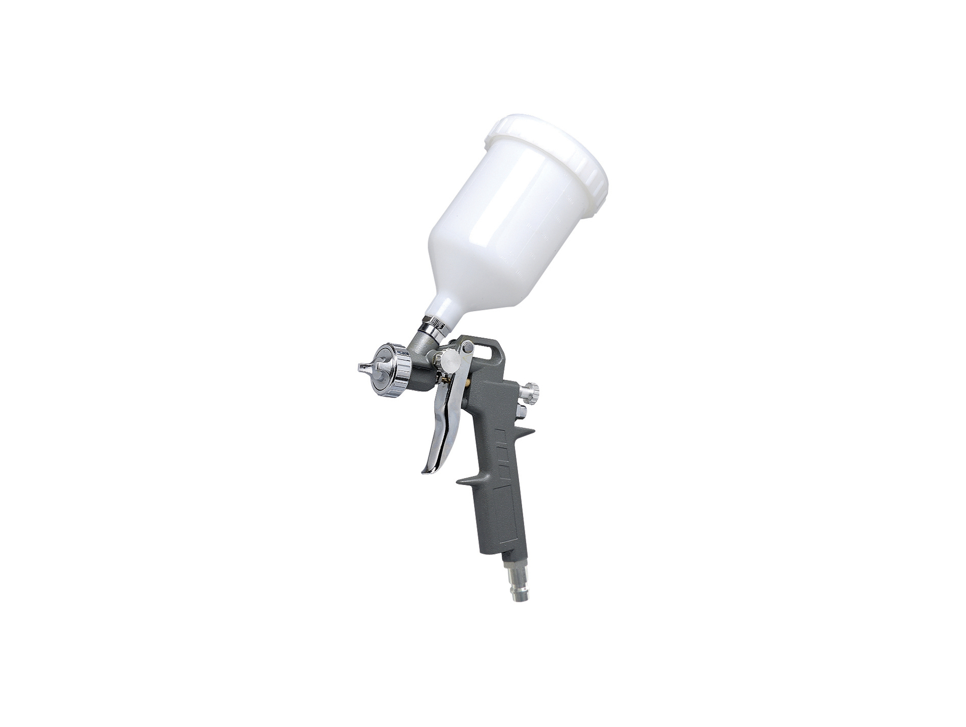 Pistolet de peinture à gravité - Godet nylon 0,60L