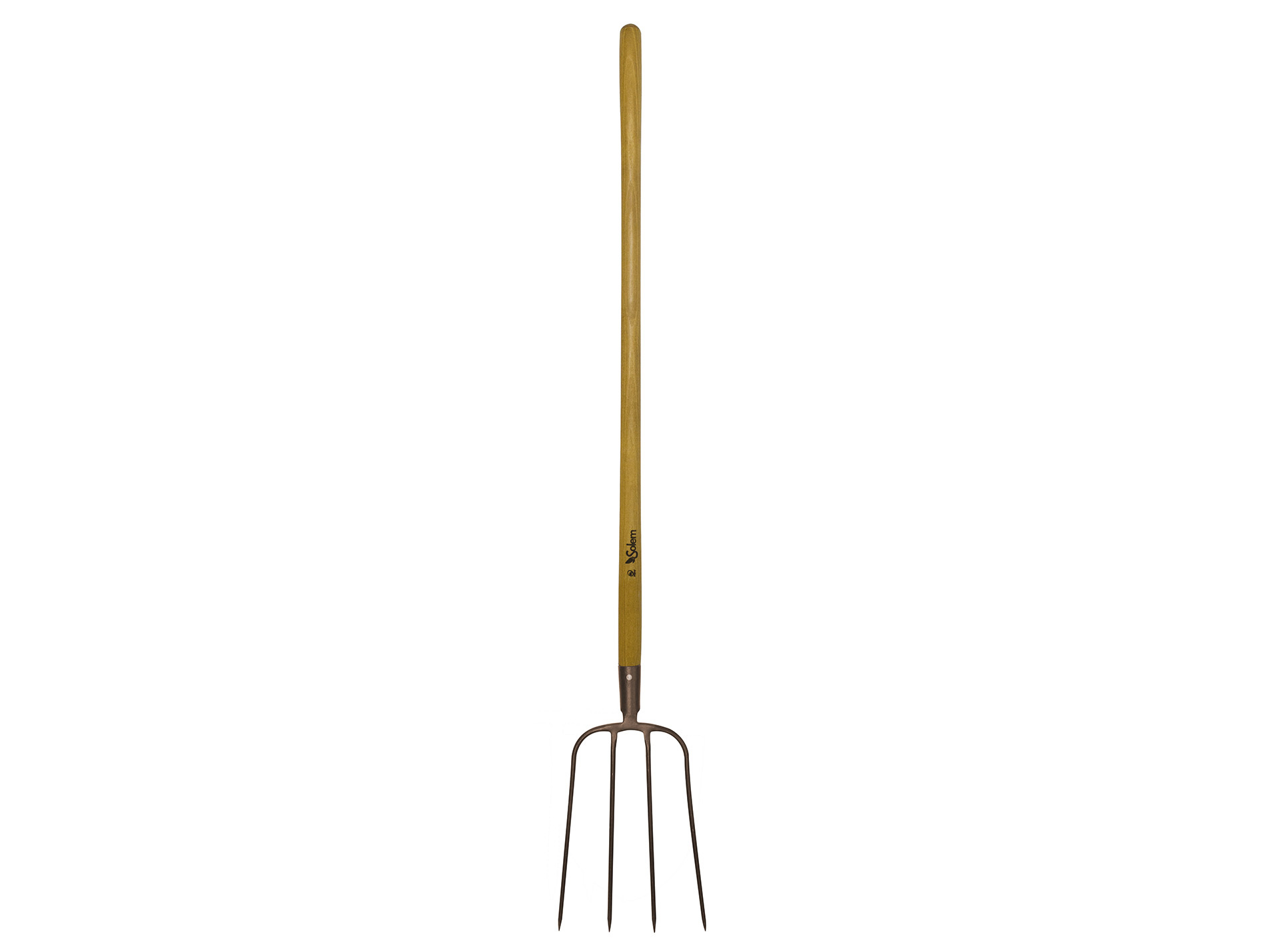 Fourche à fumier SOLEM 4 dents 31cm manche bois