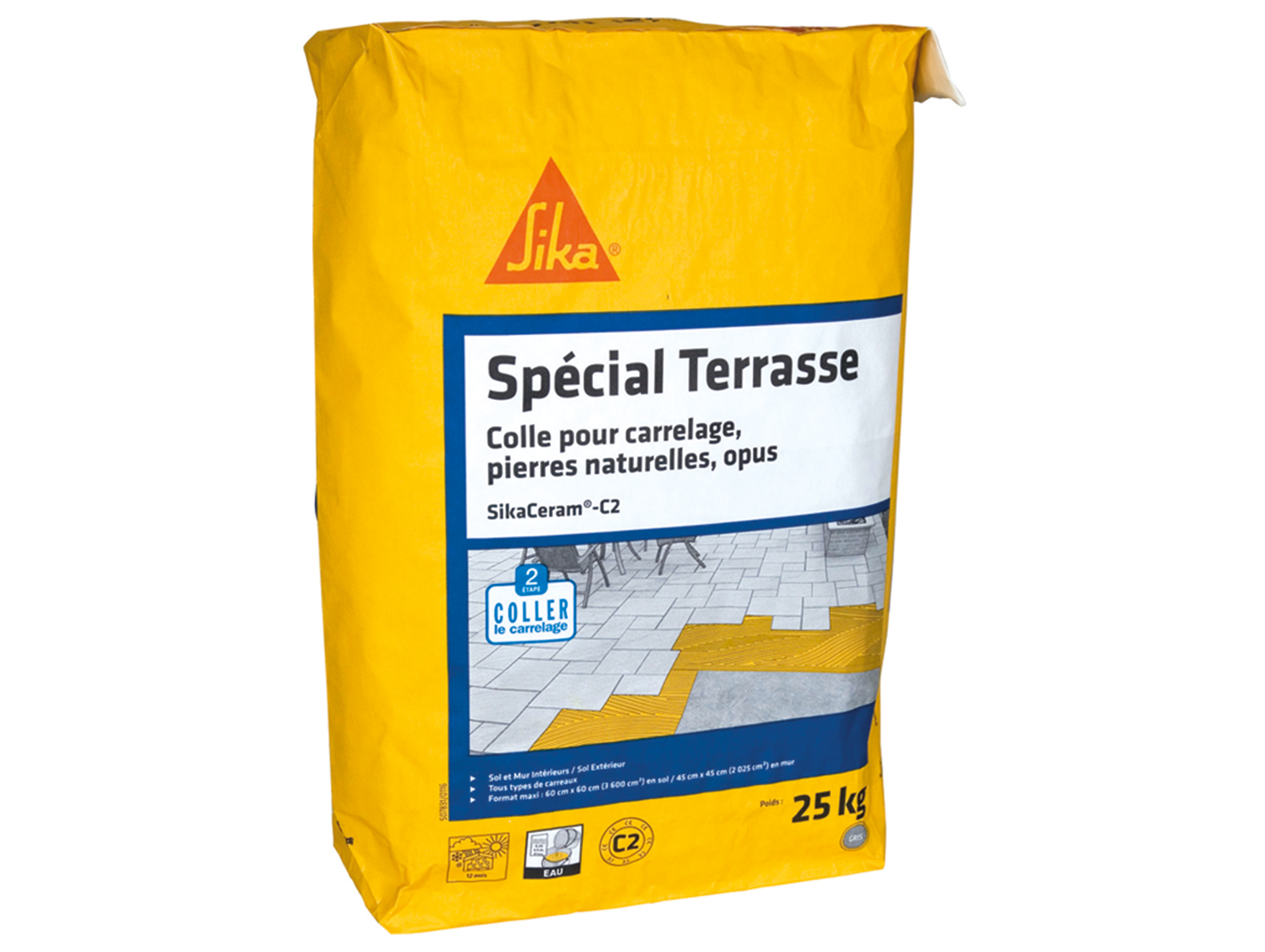 Mortier colle 25 kg Sika® Ceram C2