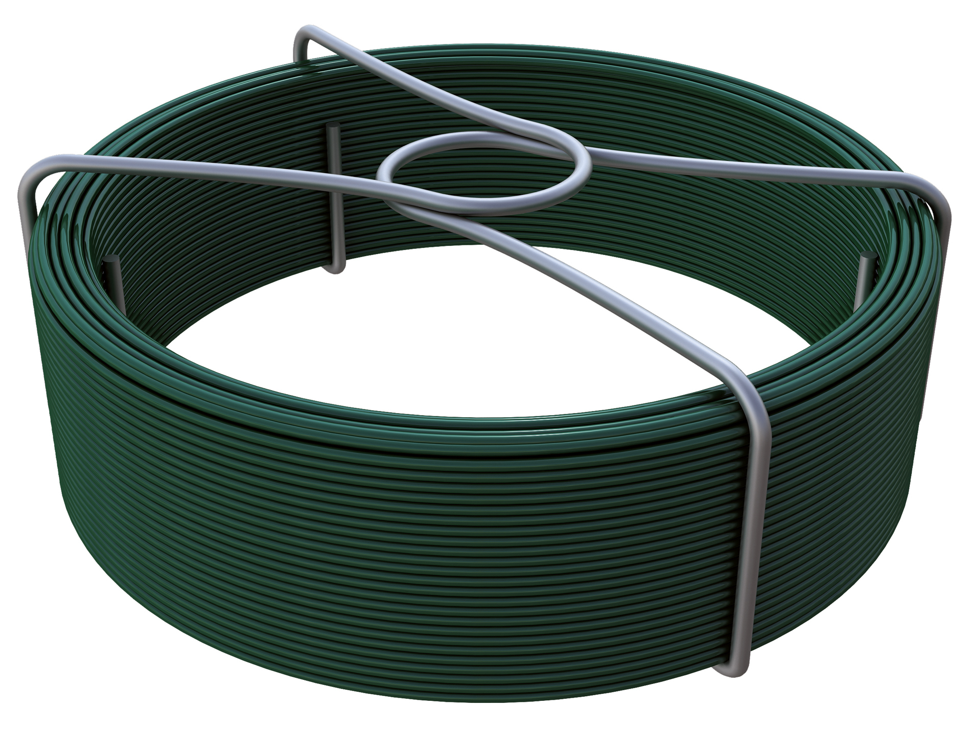 Fil d'attache vert Ø1,10mm L50m