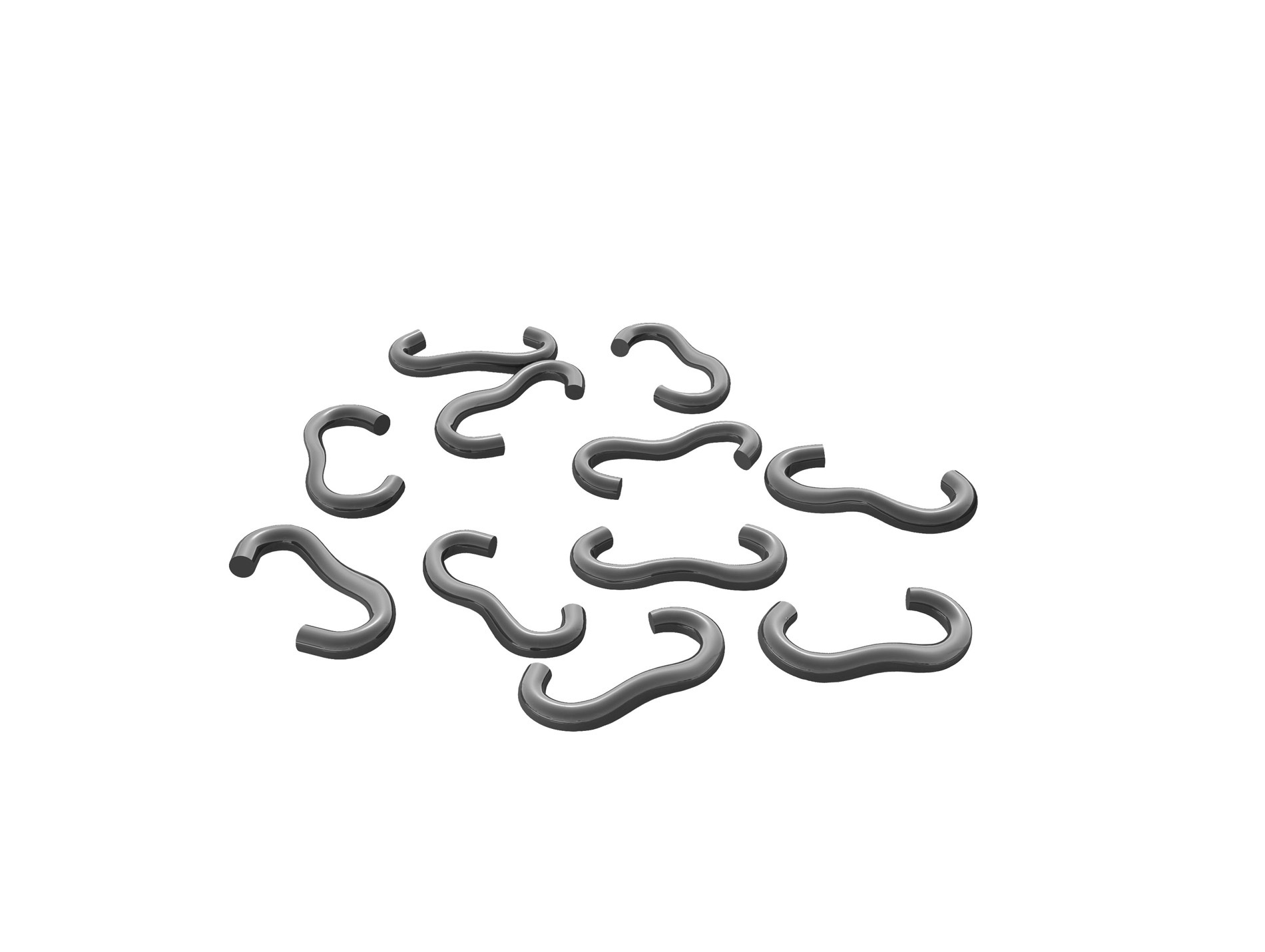 Agrafes N°16 pour fixation de grillage x250 Galva