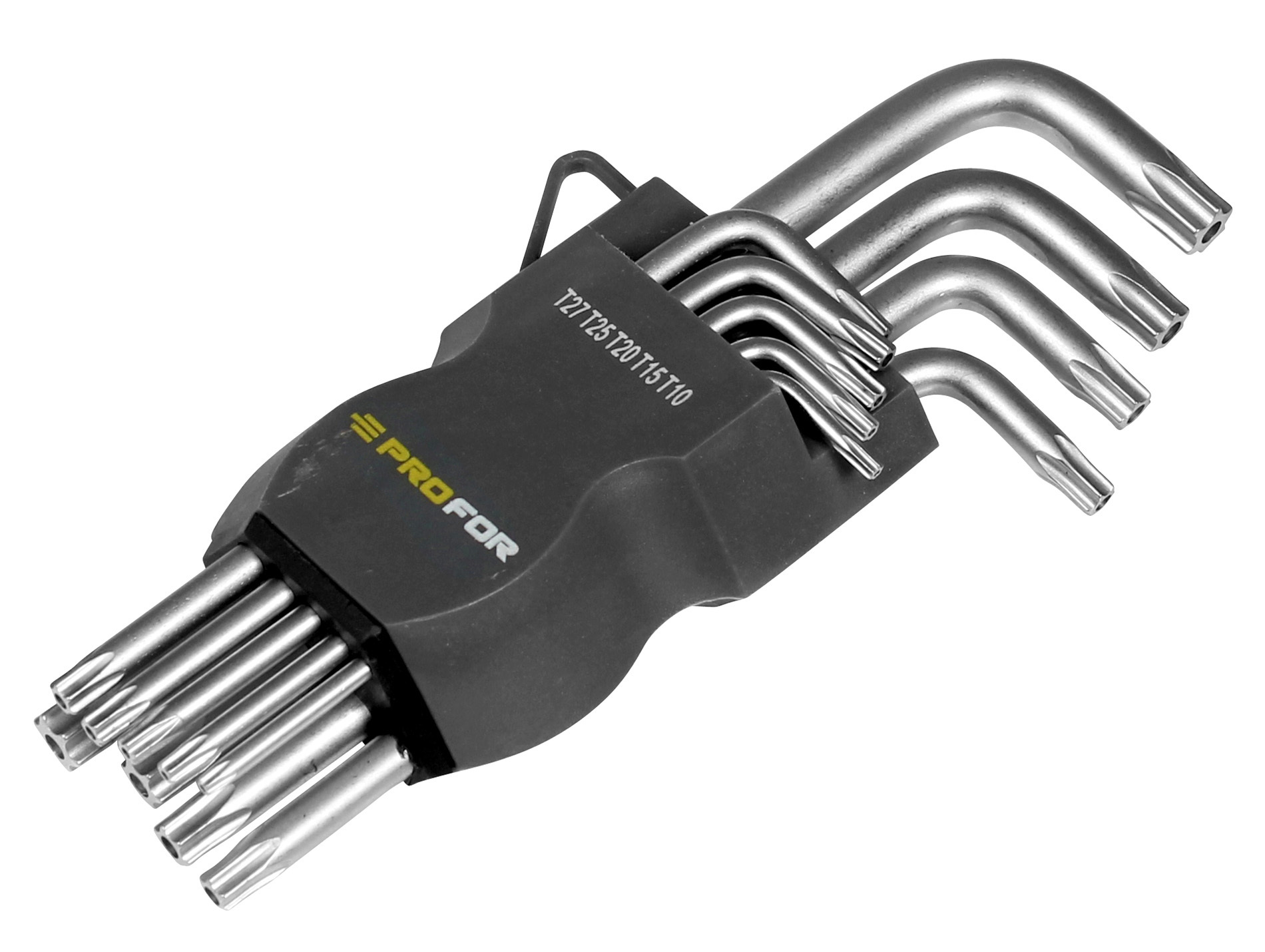 9 clés torx PROFOR 6 pans T10-T50