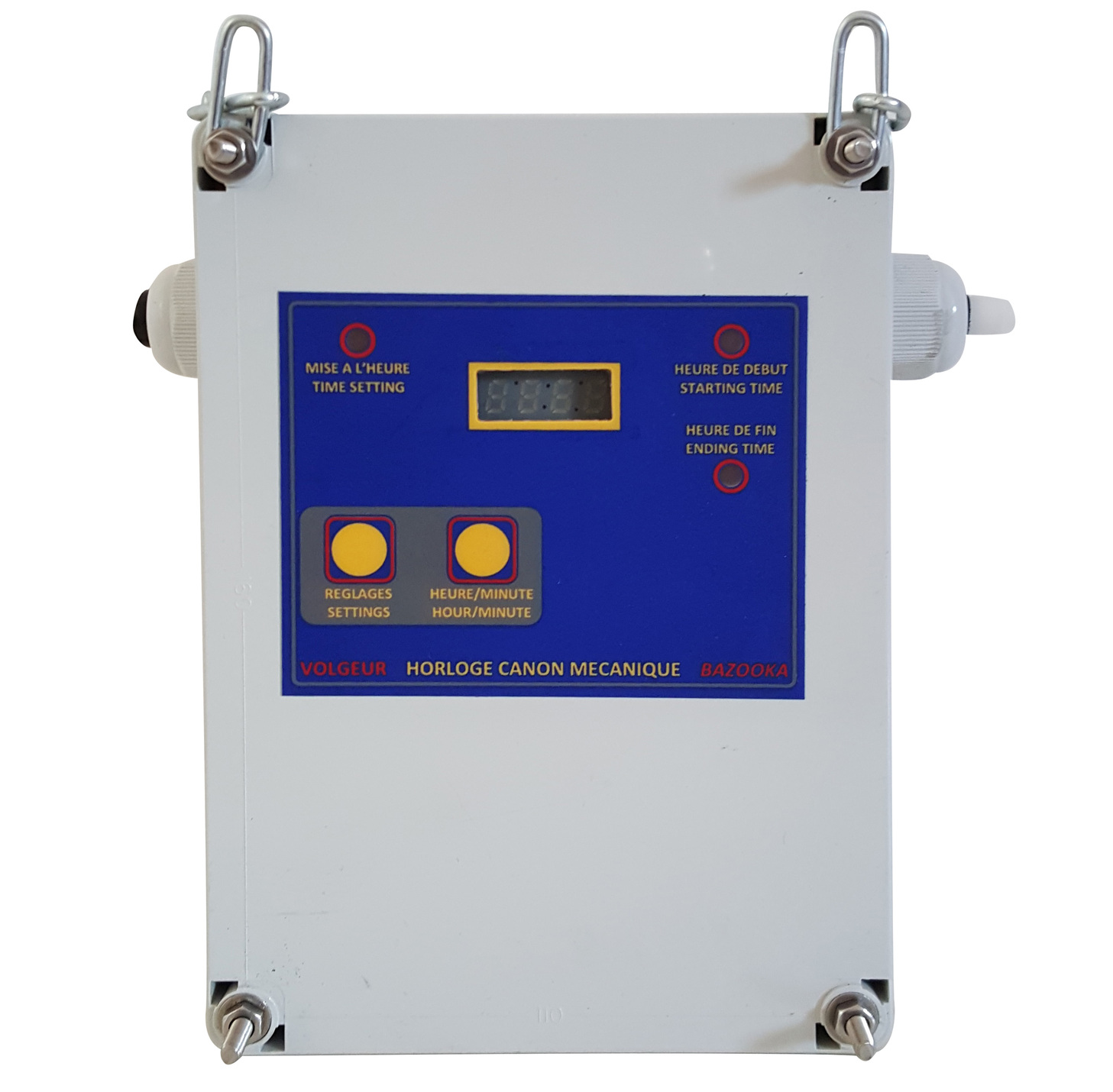 Horloge électronique BAZOOKA pour canon gaz
