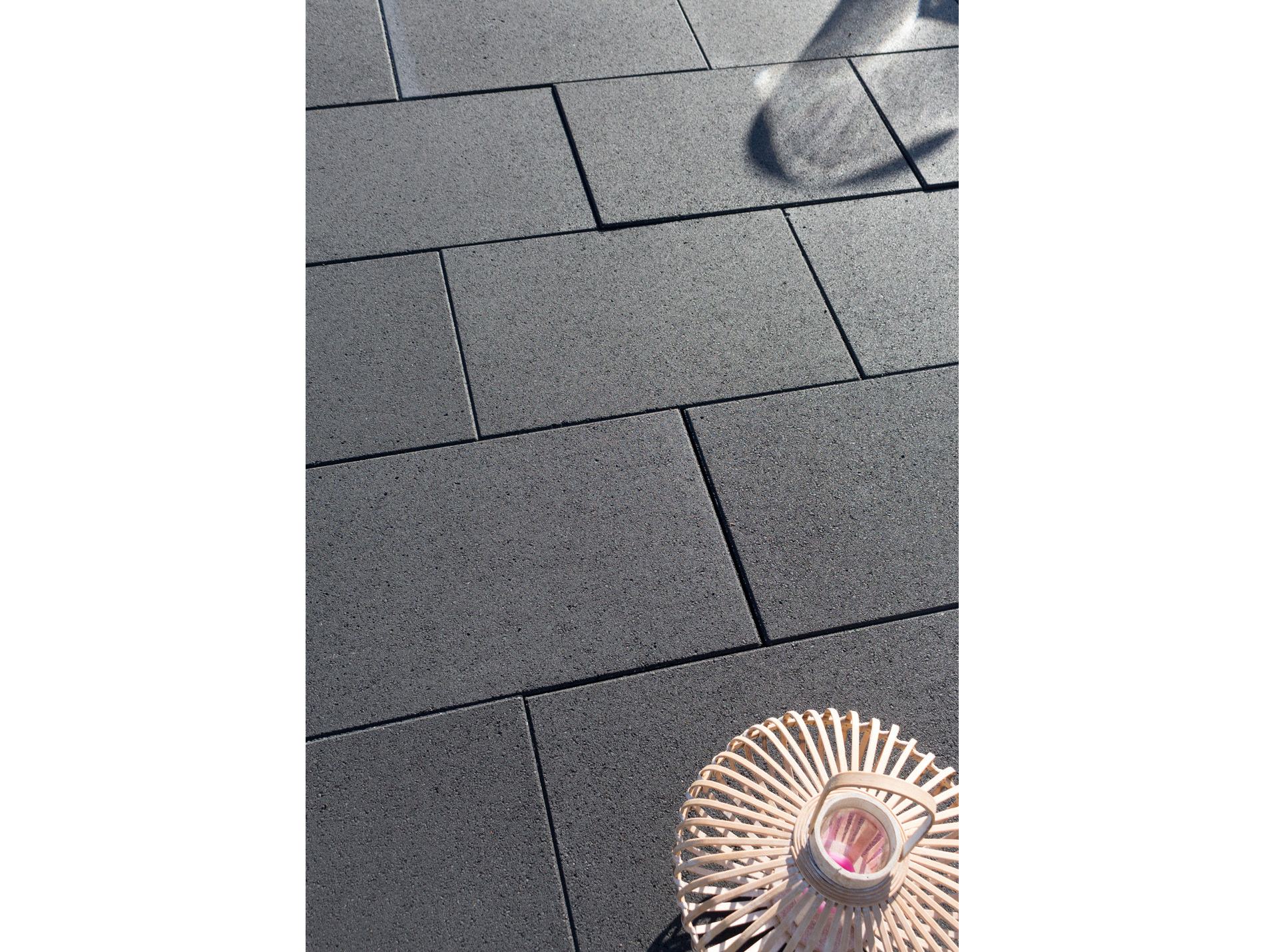 Dalle béton lisse 60x40x4,5cm gris ardoise