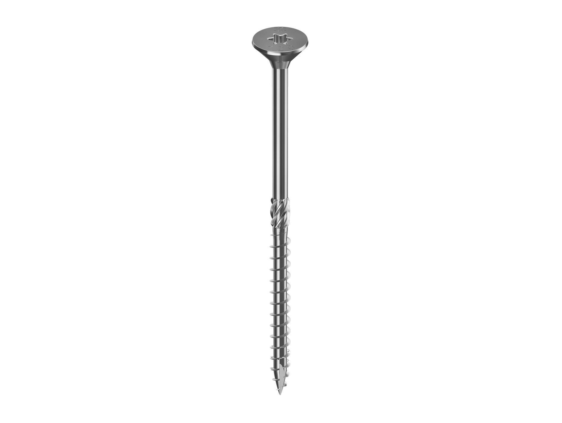 Vis charpente tête fraisée crantée Torx Ø8 L.80 x100