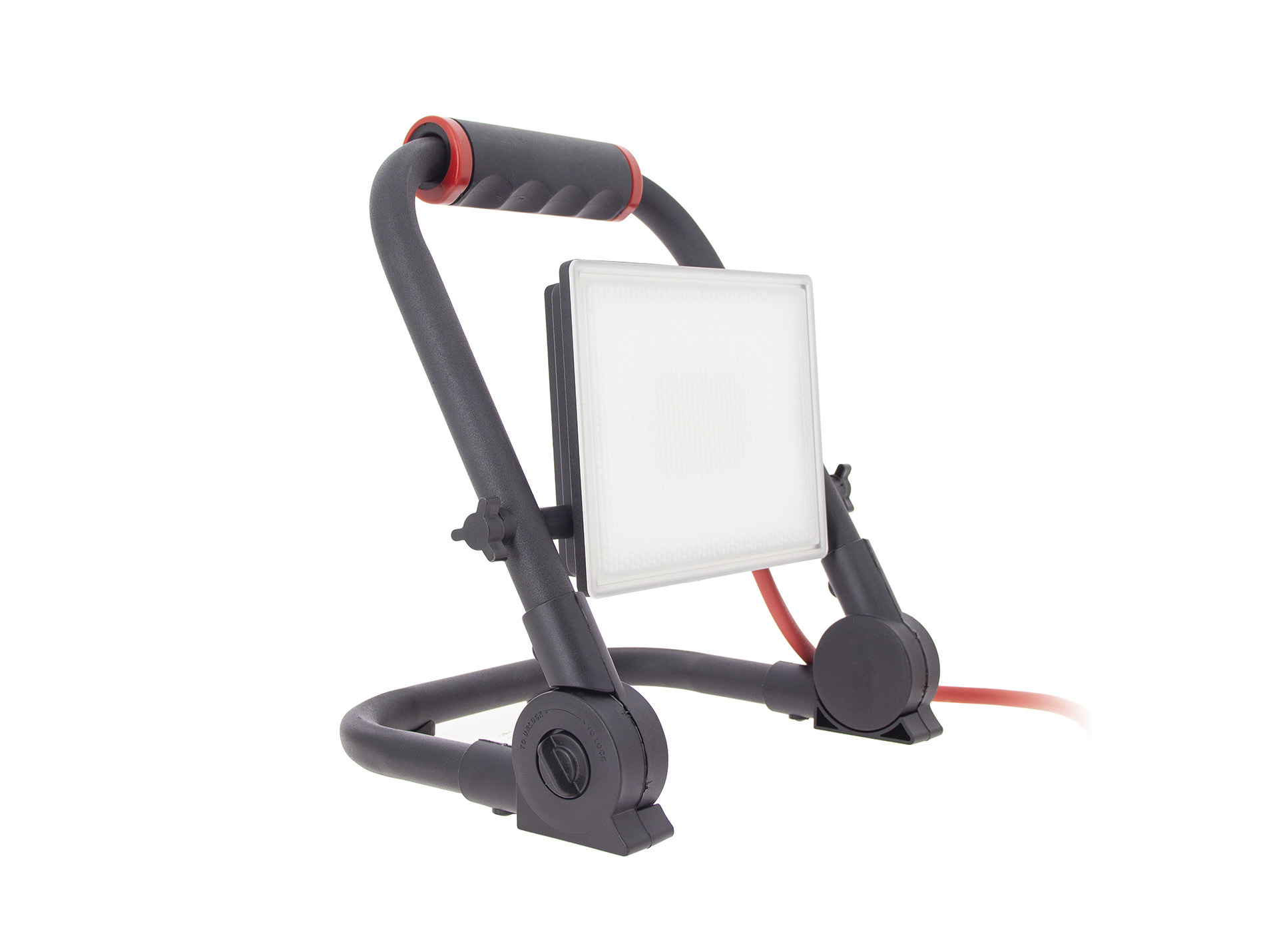 Projecteur de chantier à Led filaire 30W 2100lm noir IP65
