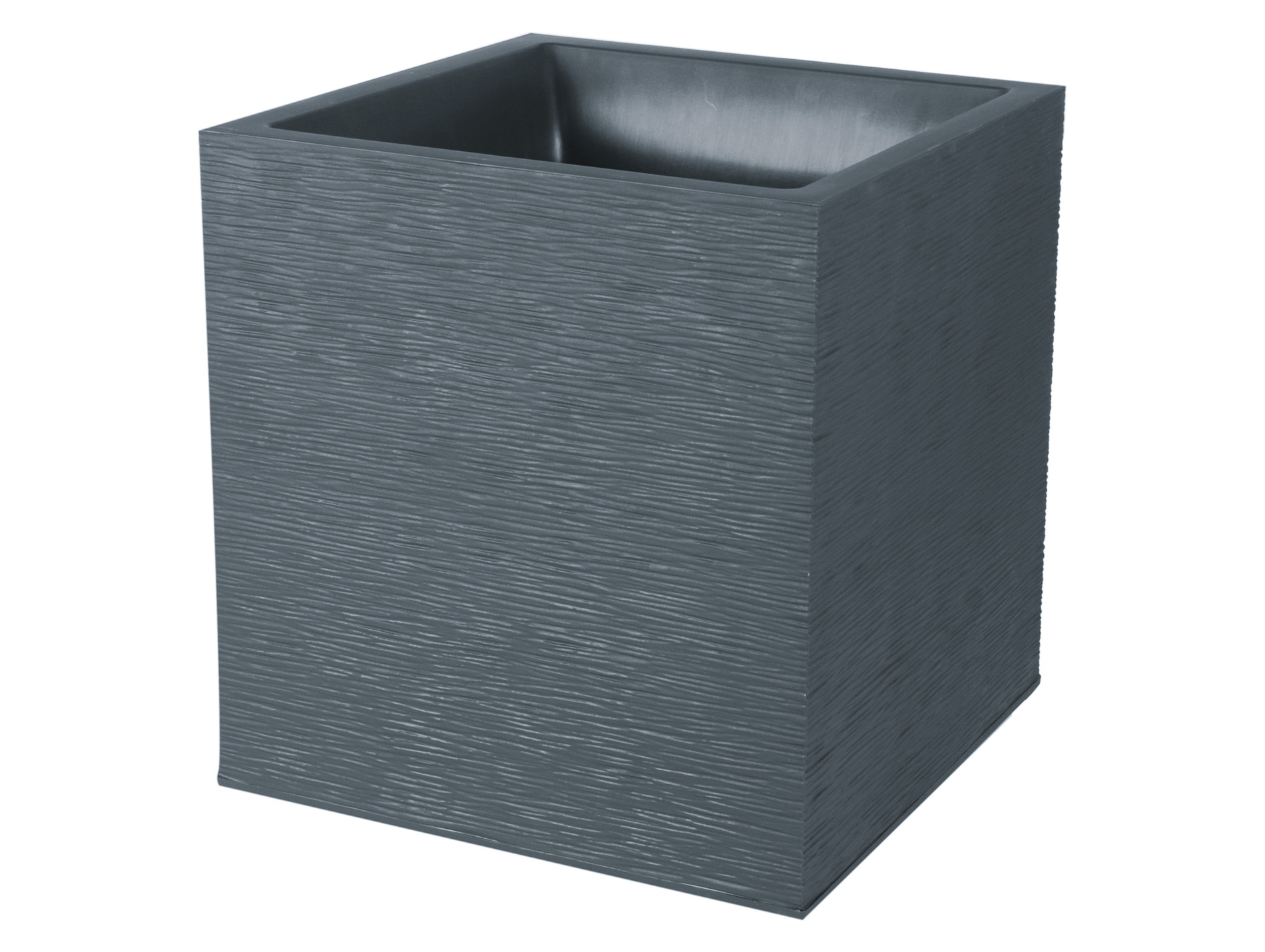 Pot carré EDA Graphit 39cm Anthracite