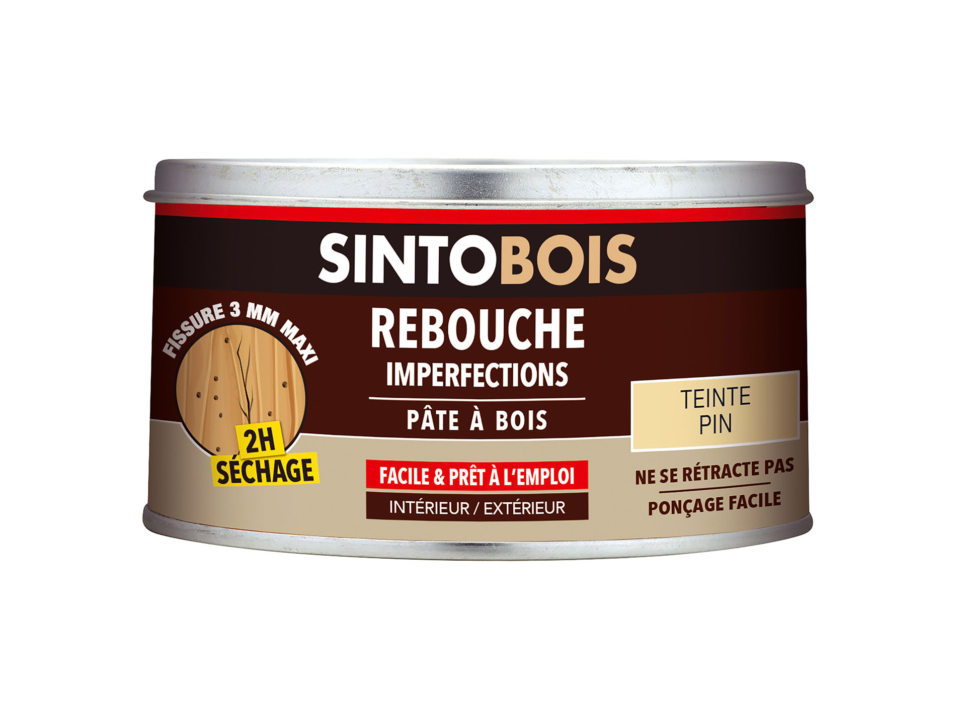 Pâte à bois Tradition SINTOBOIS Pin 250g
